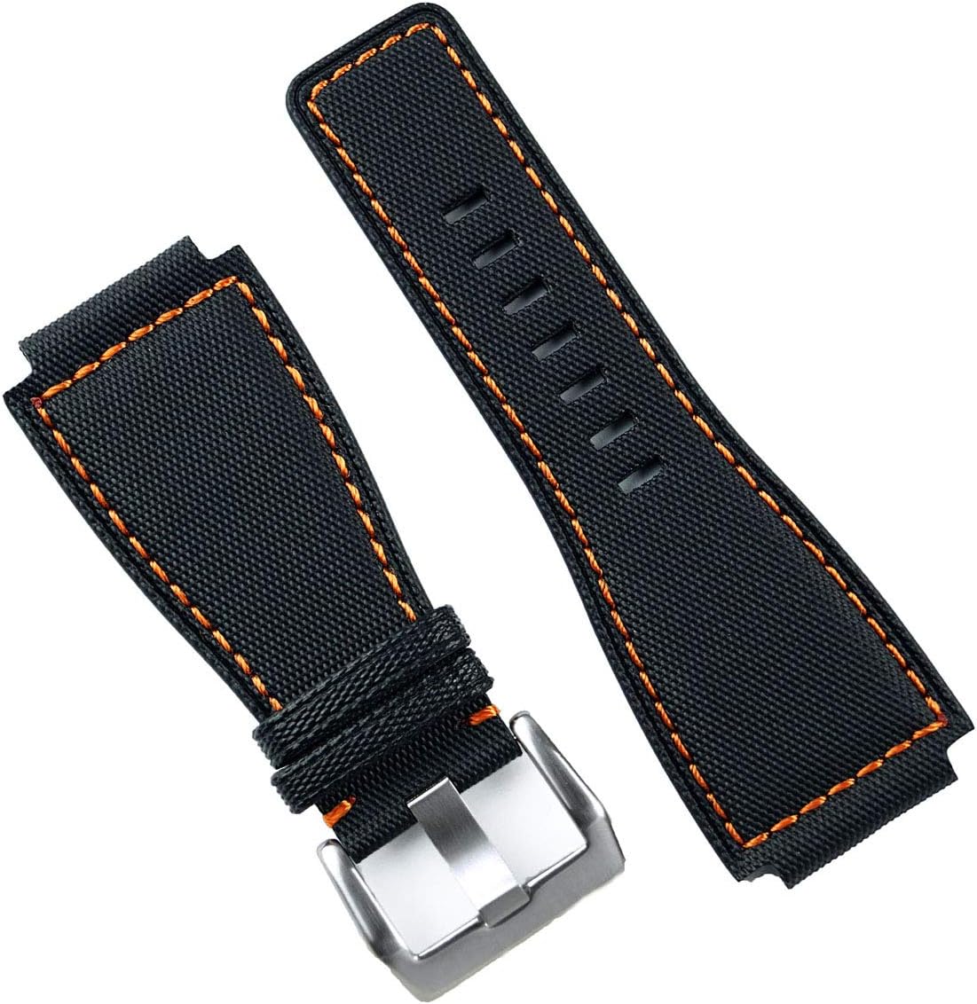 B & R Bands Bell & Ross Waterproof Sport Watch Band BR01 BR03 Replacement Straps