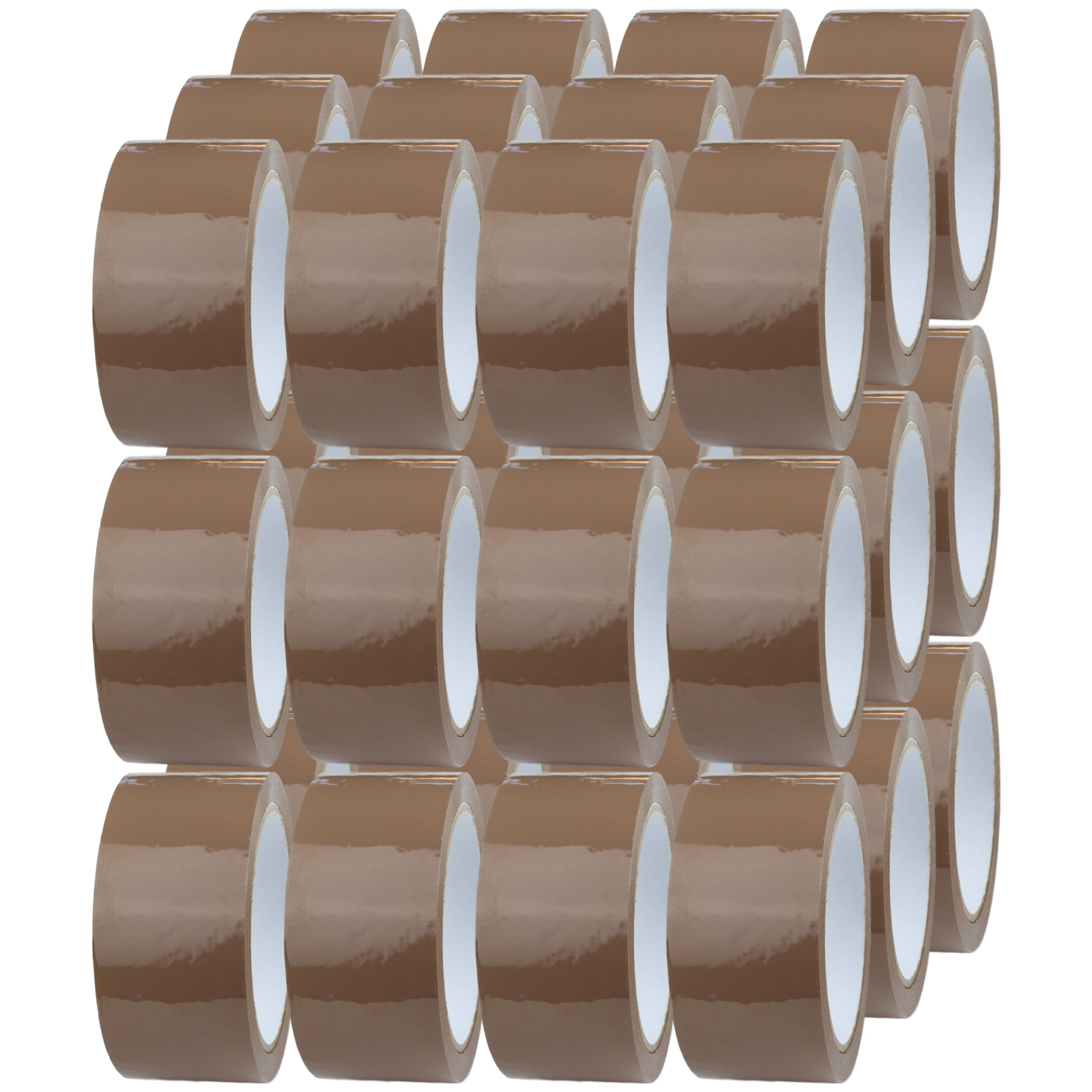 Crimson Starfish 36 x Brown Packaging Tape Rolls 48mm x 66m | Packaging Tape for Packing Parcels, Boxes, Postage, Moving House | Adhesive Parcel & Brown Packing Tape | Moving Out Essentials