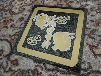 Amazon.co.jp: 風神 雷神 ゼッケンアンドン 15センチ角 デコトラ