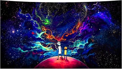 LERDWINT Tapiz de pared de anime, 79 x 59 pulgadas, suave y ligero, tapiz de anime estético para adolescentes y niños, póster de anime, tapiz de