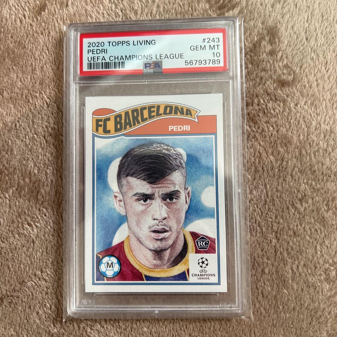 Amazon.co.jp: Pedri Pedri RC Certified PSA 10 Rookie Card