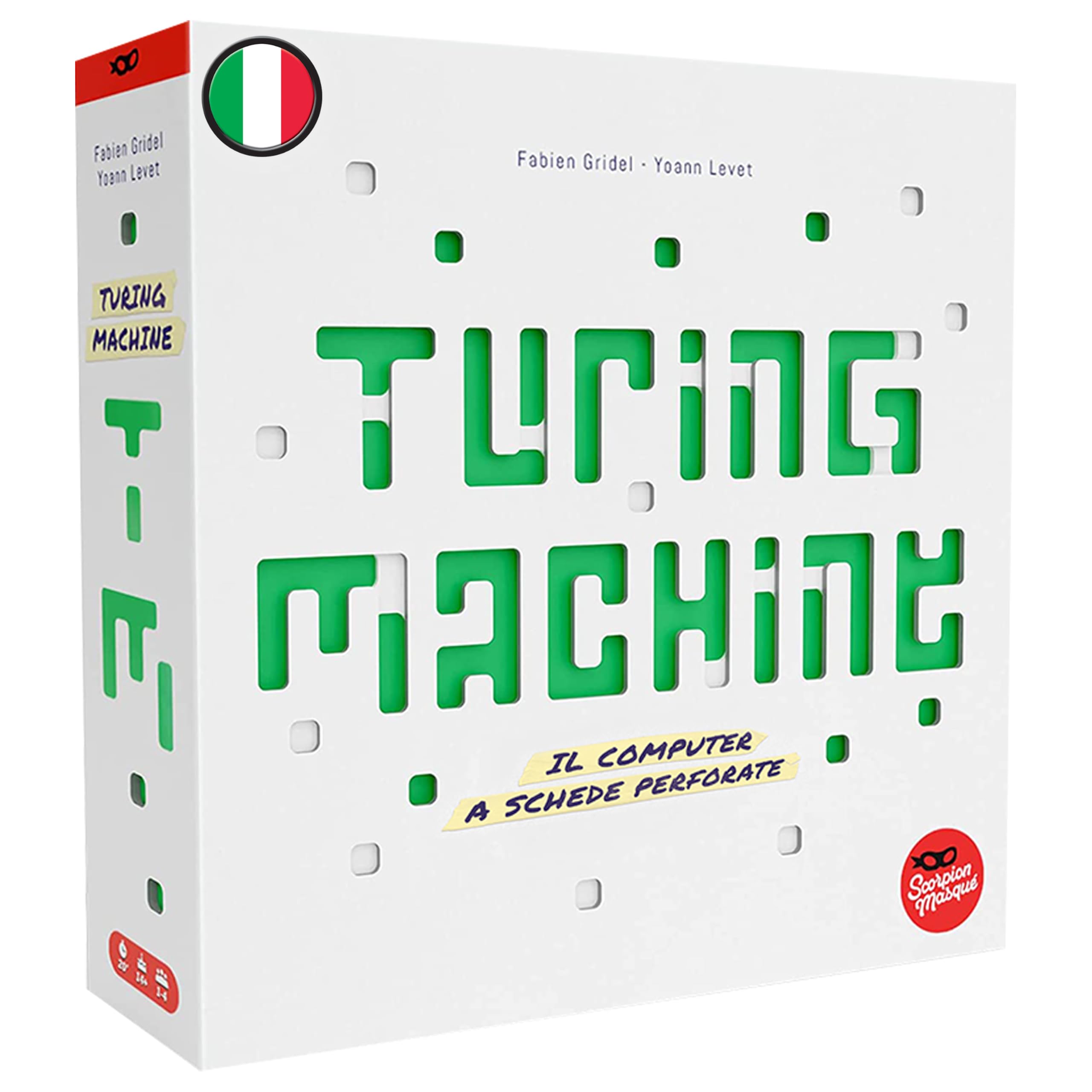 Asmodee - Turing Machine, Gioco da tavolo, 1-4 Giocatori, 14+ anni, Edizione in Italiano