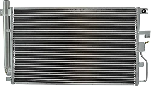 Miniatura 455 de TRQ Secador receptor de condensador de aire acondicionado compatible con Dodge Sprinter 2500 Sprinter 3500 2007-2013 Freightliner 2010-2021