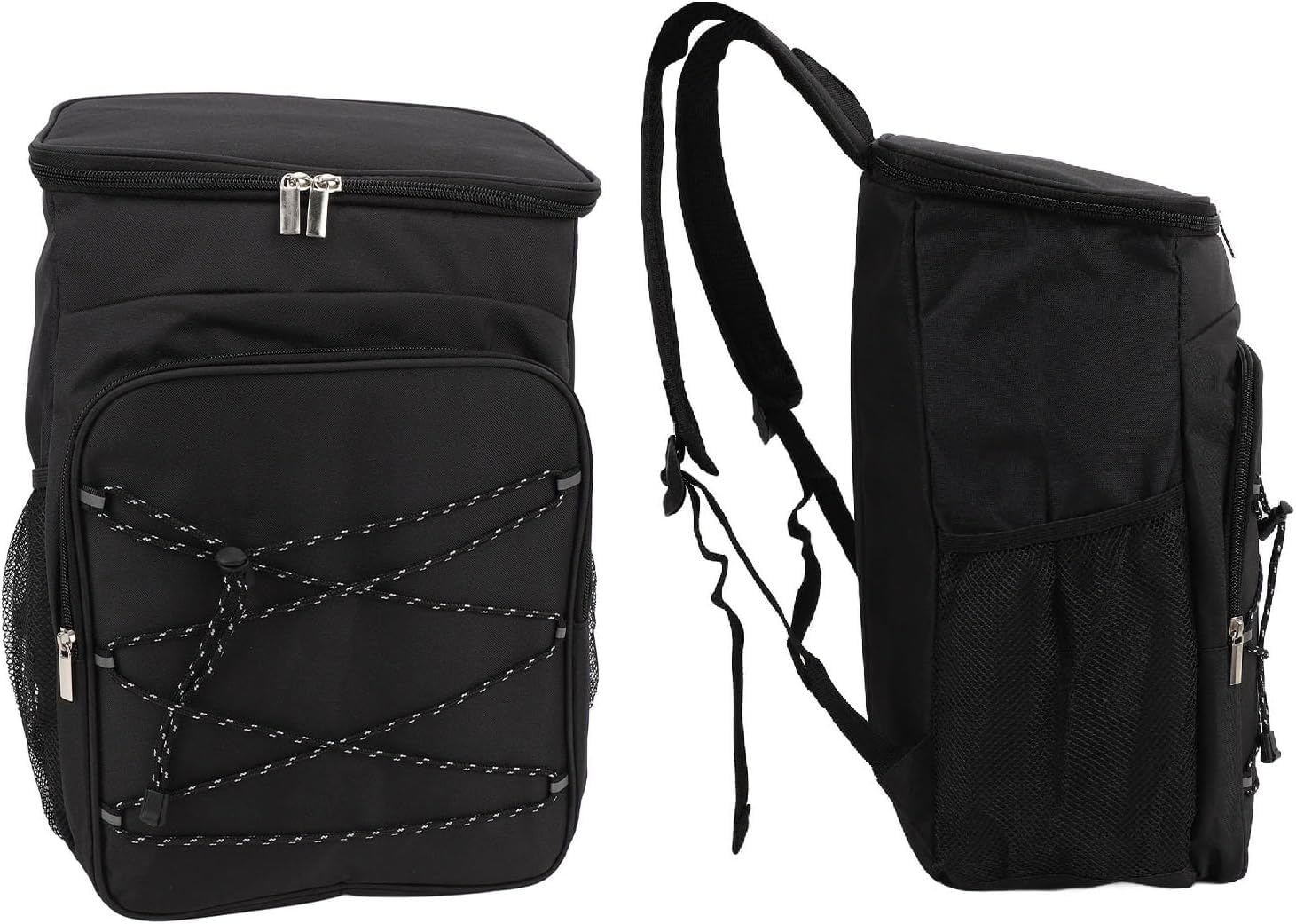 Sac à Dos Isotherme 23 L, Grand Sac Isotherme, Sac à Déjeuner isolé, Sac à Dos de Pique-Nique pour Hommes et Femmes, pour Les Activités de Plein Air, Plage, Barbecue,