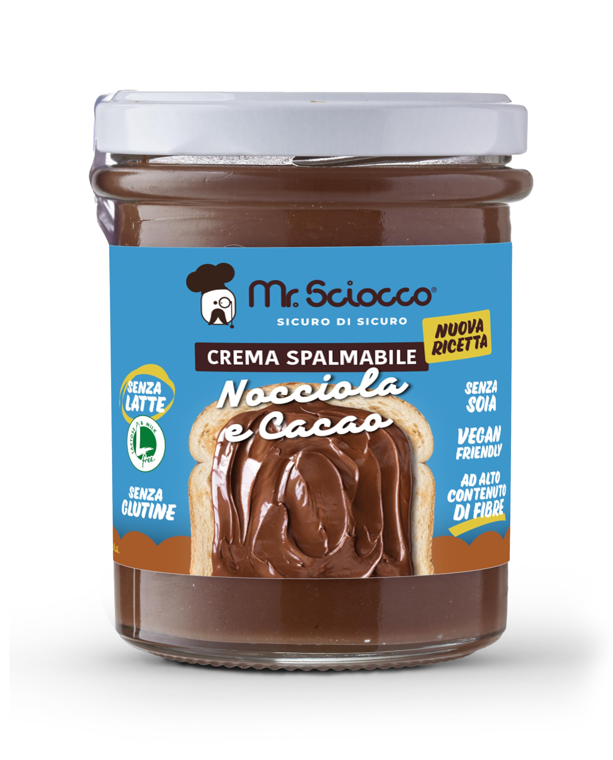 confezione regalo prodotti Mr.Sciocco TUTTI ALTERNATIVA 100% vegetale al cioccolato: mini tavolette gusti assortiti, ovetto, crema spalmabile, tavoletta Senza Glutine, Senza Latte e Lattosio