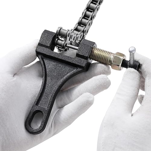 Miniatura 5 de KAMIER Cadena de rodillos de transmisión 420 102 para CRF50F XR80R KX65 KLX110 TTR110 50cc 70cc 90cc 110cc 125cc SSR TaoTao Coolster Baja Ice Bear