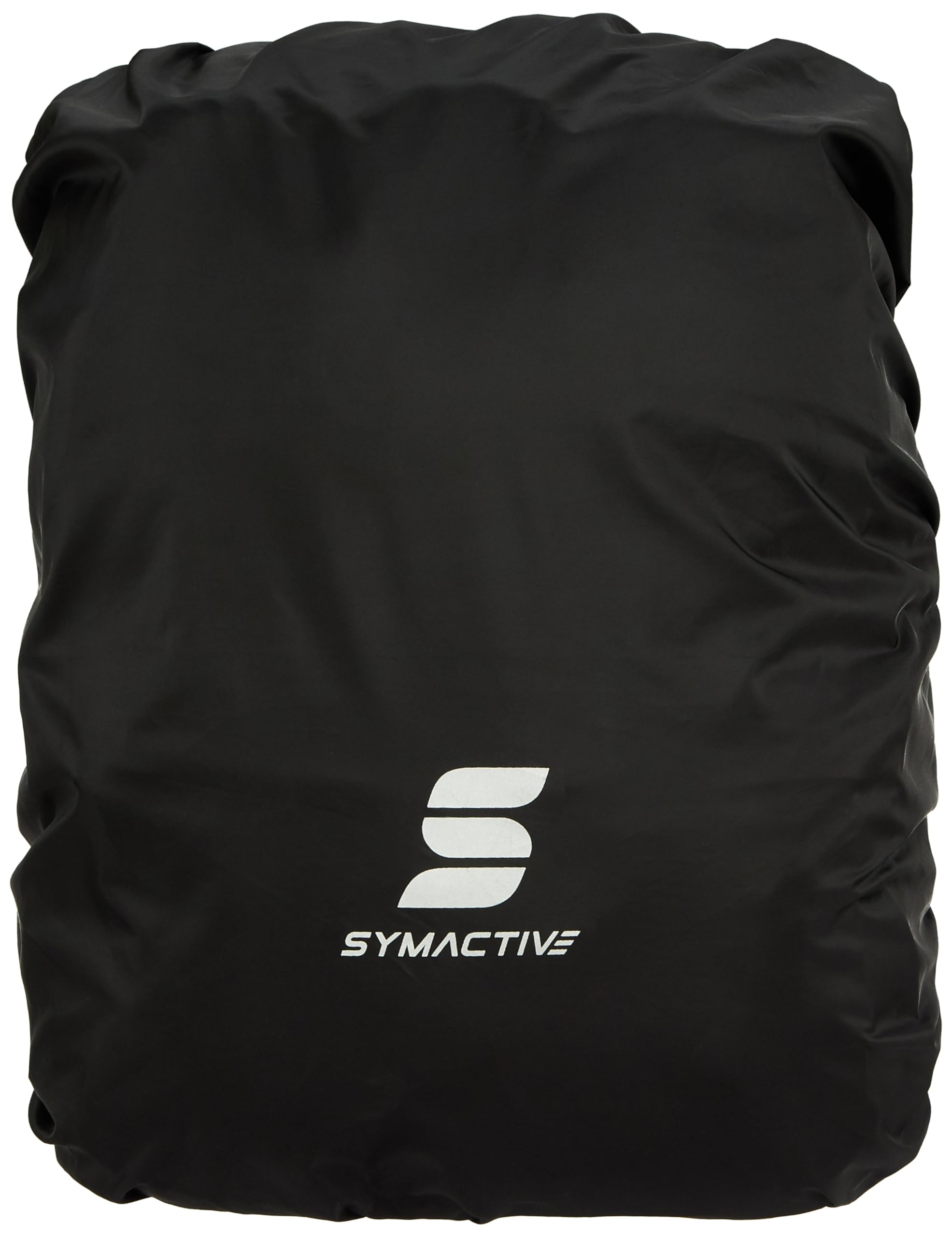 Amazon Brand - Symactive 100% Waterproof Rain Cover for Backpack Bags | Fits 20L-40L Backpacks | Elastic Edges for Snug Fit | Tear Resistant | Storable Pouch | Adjustable Buckle (Black)-image-23