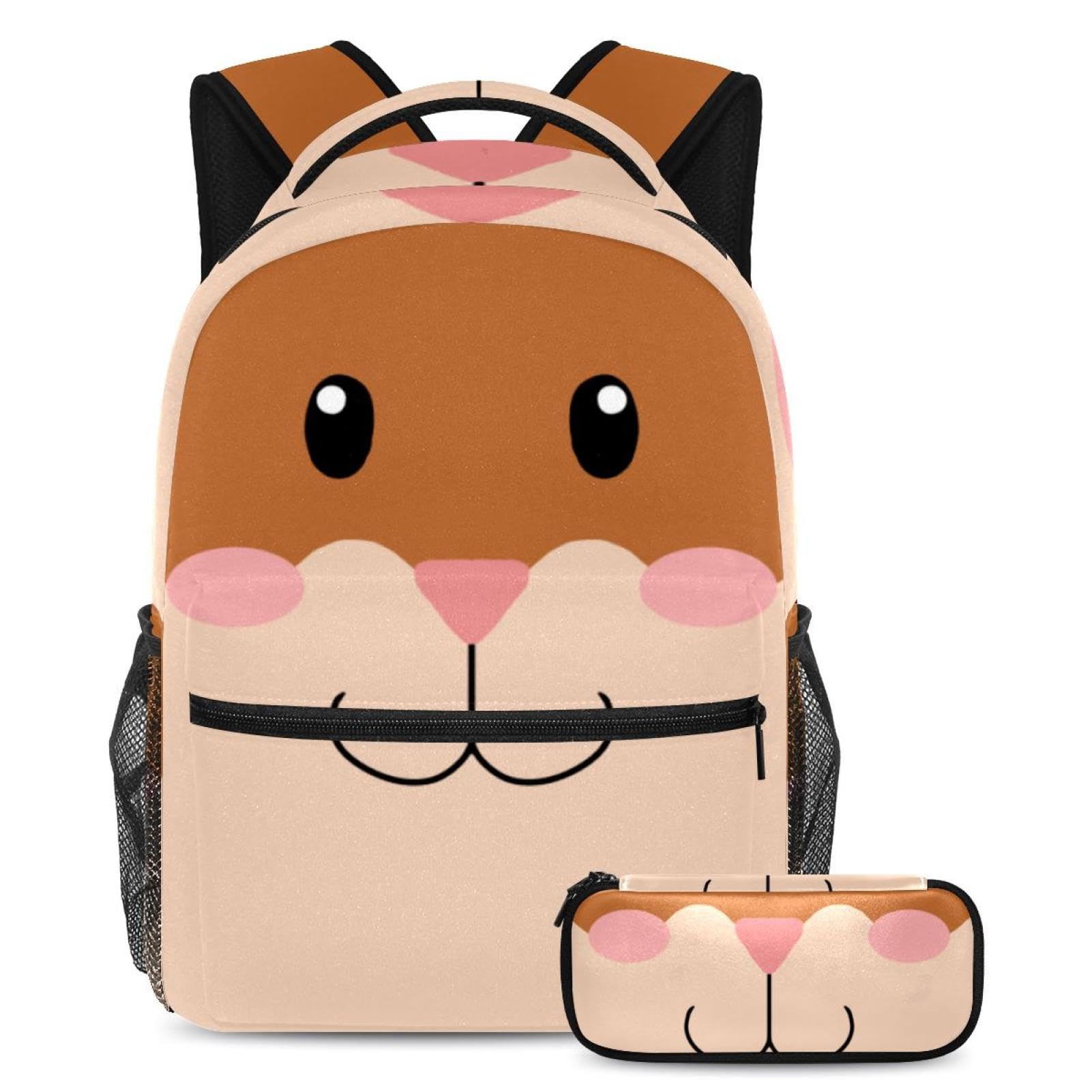 Sac à dos animaux mignons multicolore, cartable filles et garçons