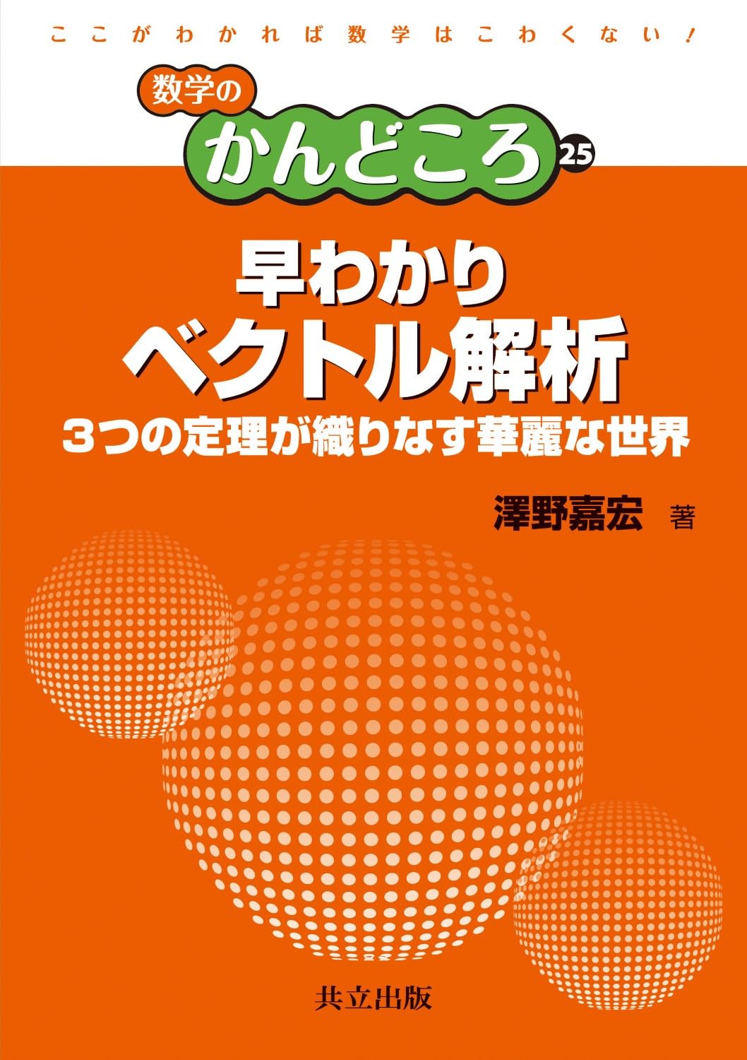 早わかりベクトル解析 ―3つの定理が織りなす華麗な世界― (数学のかん