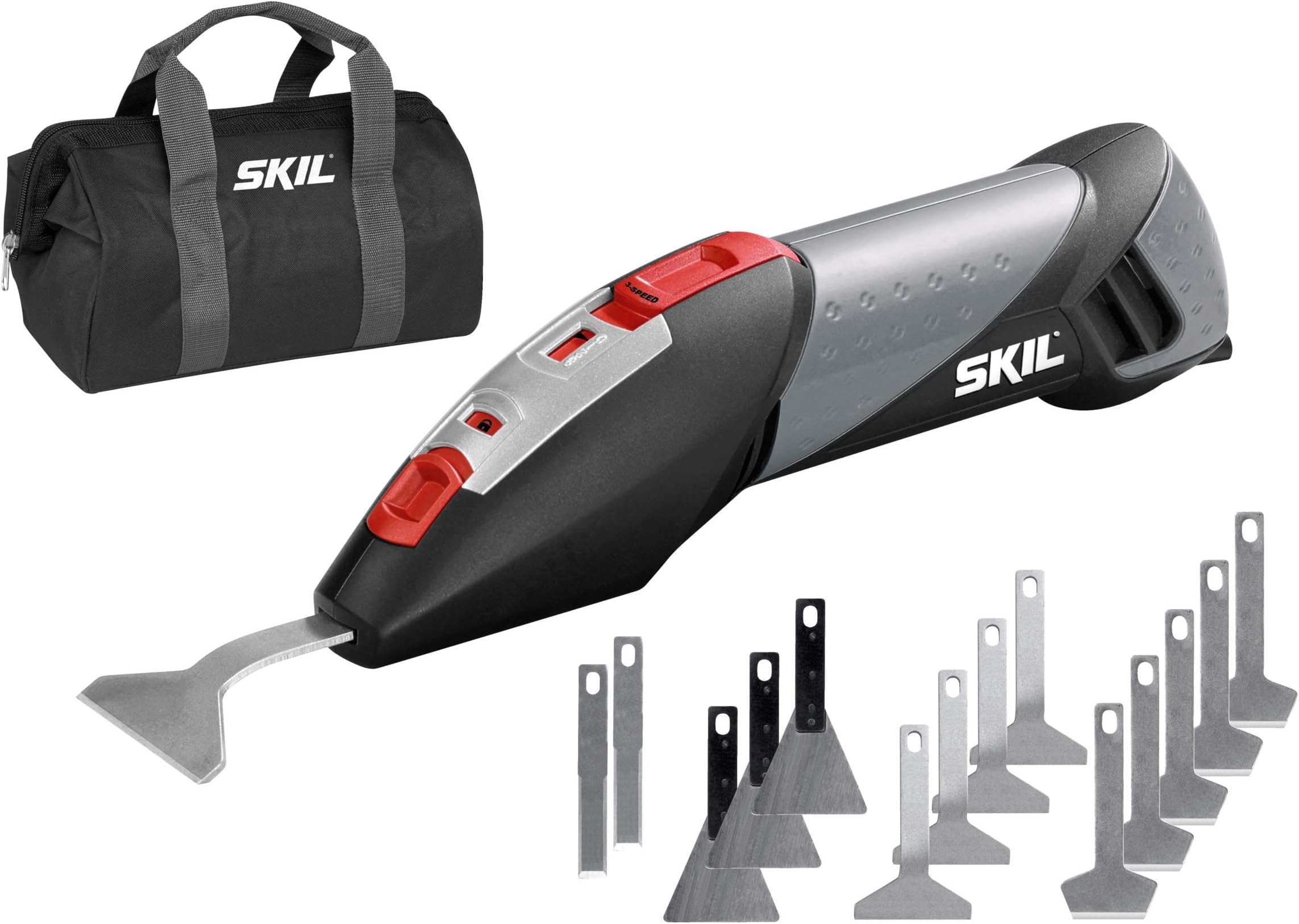 Bosch Home and Garden Masters Electric Scraper 7720 Ma (250 W 3 speed settings, 4 m Cable, + 15 Piece Scraper Set + Hold