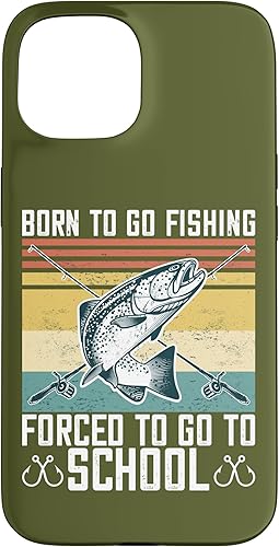 Miniatura 10 de Funda para iPhone 1212 Pro Born To Go Fishing Bass Fish Fisherman Boys Kids