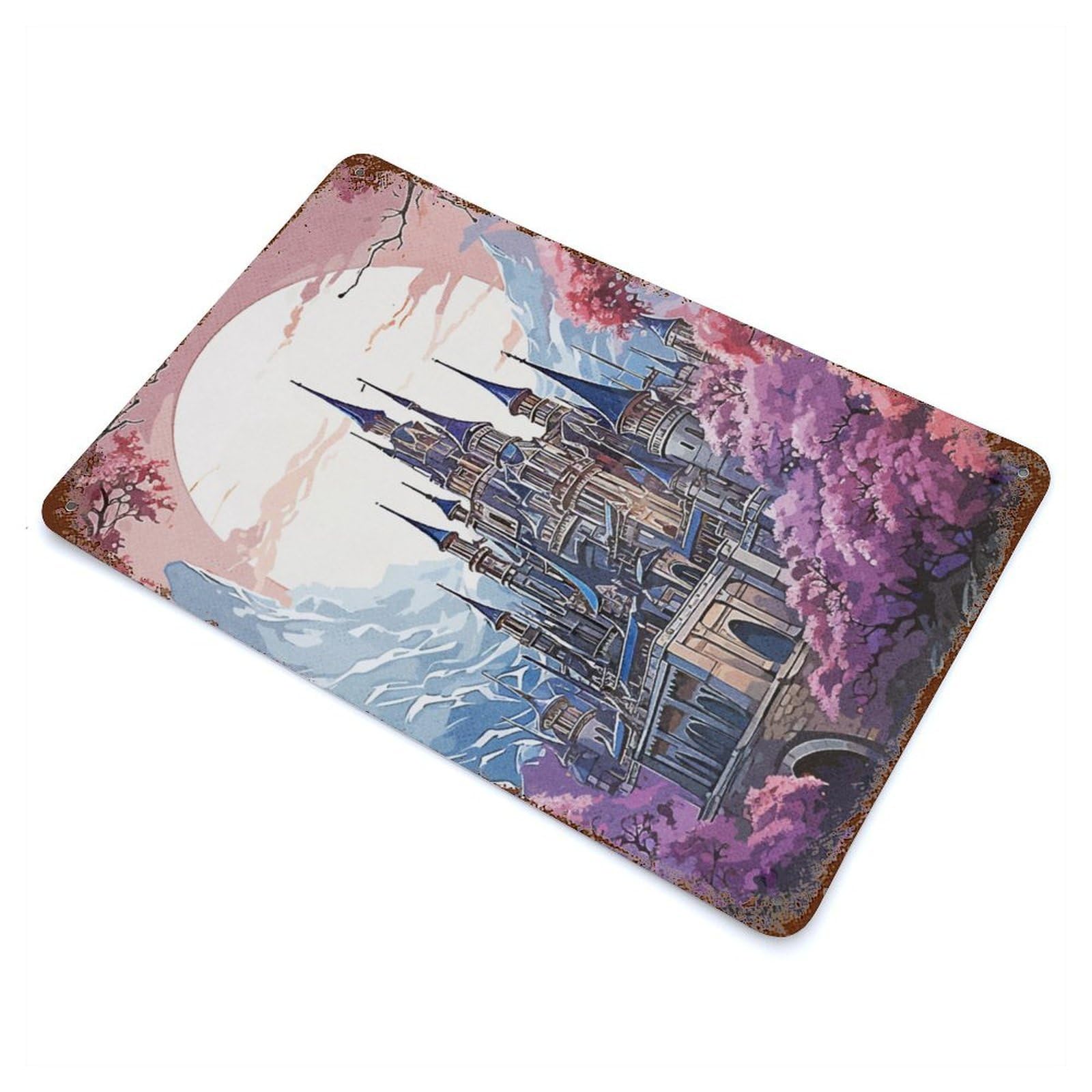 Fairyland Decorative Tin Sign 11.8"x7.9", for Farmhouse, Kitchen And Entryway Decor, Shabby Chic Decor