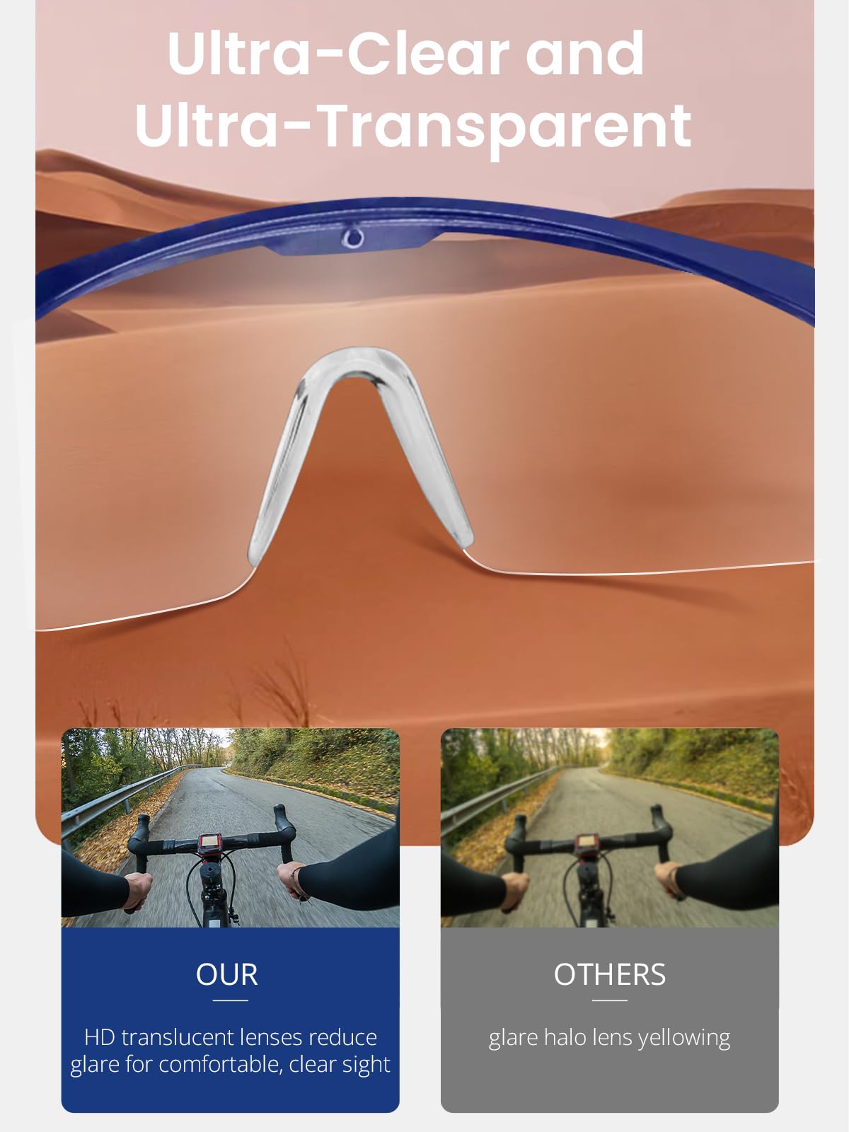 Gafas de seguridad sobre gafas, gafas de seguridad antivaho con lentes transparentes de visión amplia, patillas ajustables, gafas ligeras para hombres y mujeres