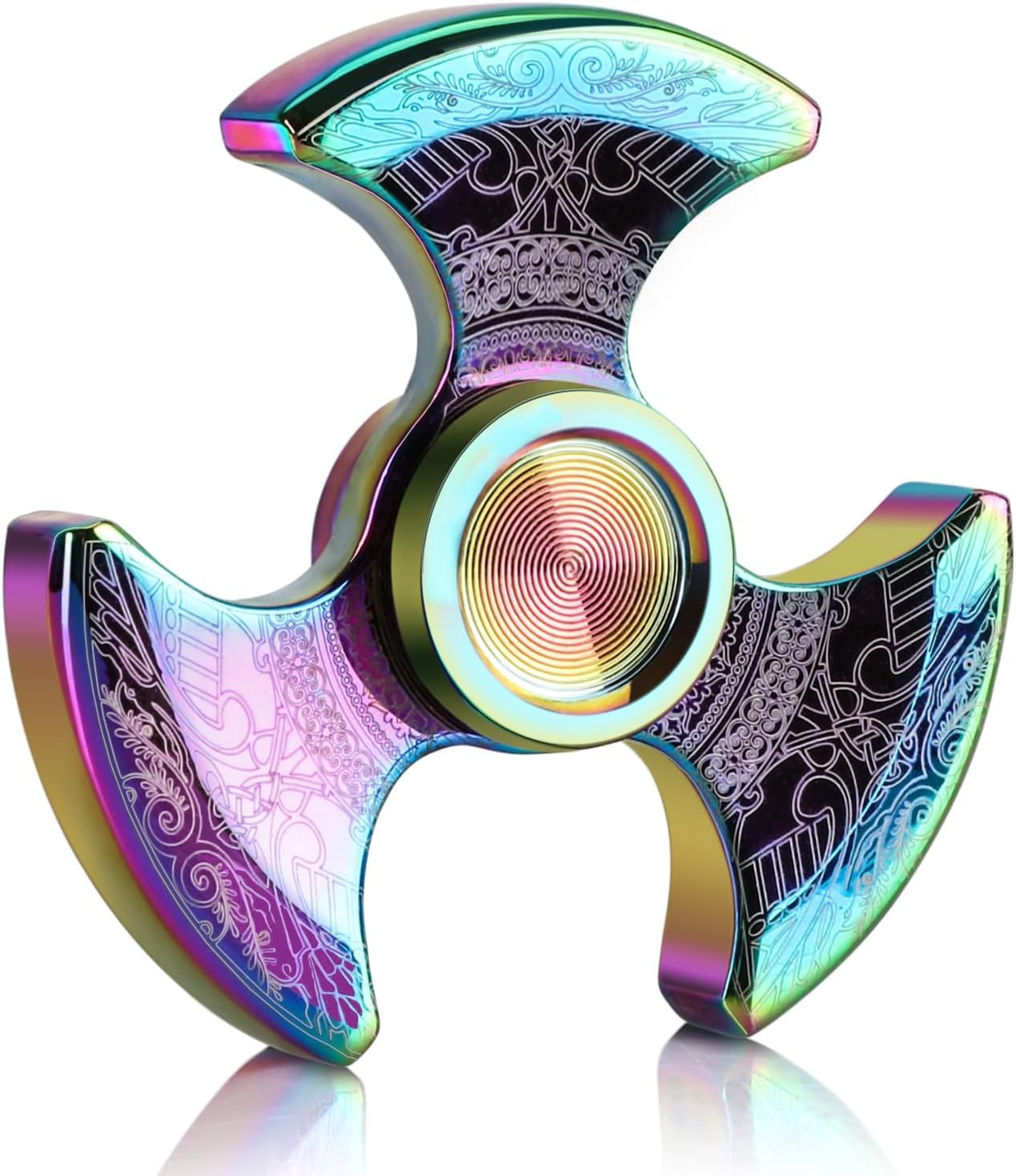 Amazon | COOLDEN ハンドスピナー 金属 3～5分高速回転 静音 スピナー