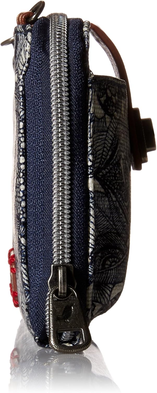 Sakroots Large Coated Canvas Smartphone Crossbody Bag