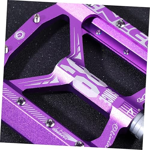 Miniatura 5 de YARNOW 1 par niños bicicleta accesorios pedales bicicleta de montaña pedal bicicleta de carretera pedales planos tacos pedal carretera pedales