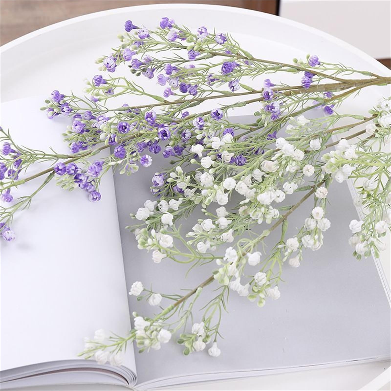 Künstliche Blumen, 10 Stück, künstliche Blumen, Hochzeit, Brautstrauß, Weihnachten, Zuhause, Festival, DIY, Geschenk, Dekoration, Fotografie-Requisite (1)