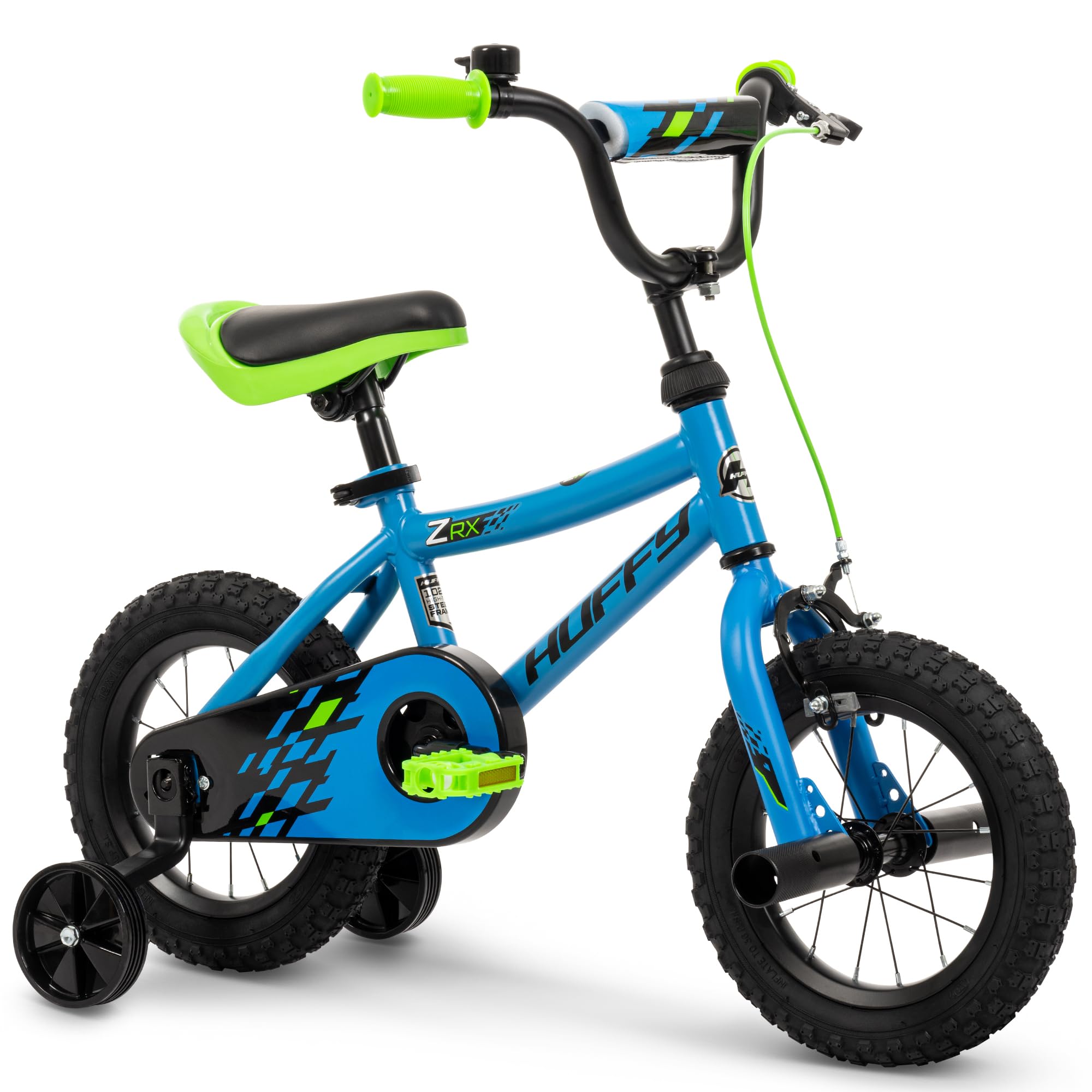 Kids 12/16 Inch Bikes, Multiple Color Options Available, Ideal for Ages 3+ Years Old, EZ Build Assembly, Removable Training Wheels, Chain Guard for Safety, Fun and Playful Designs