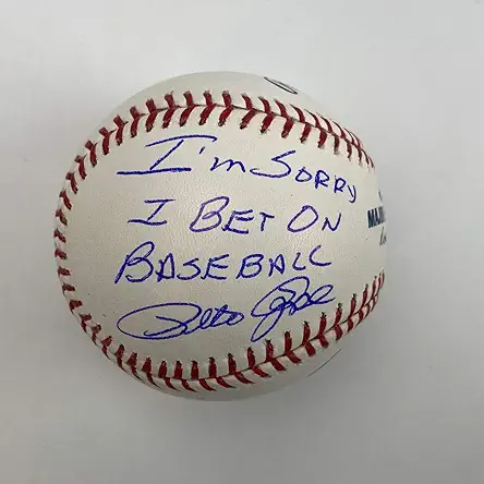 Autographed/Signed Pete Rose I'm Sorry I Bet On...