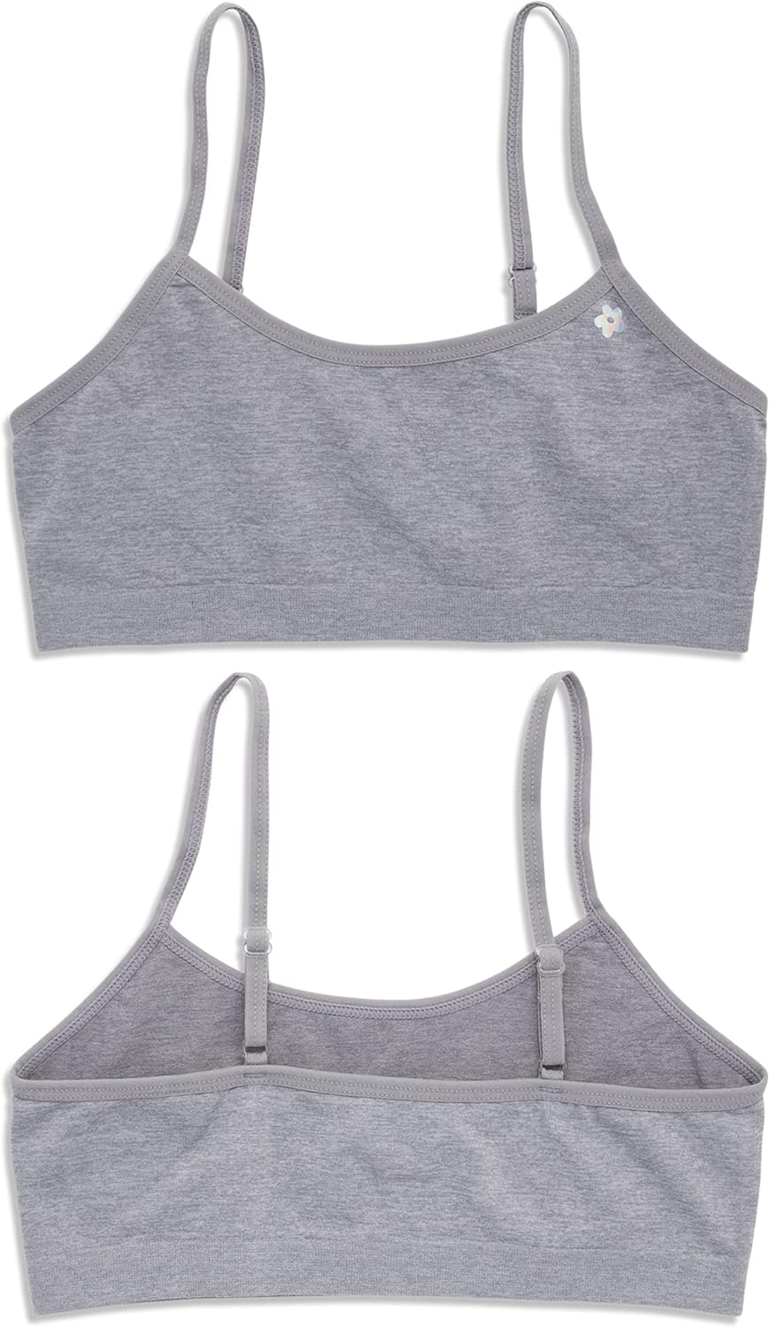 Limited Too Girls' Seamless Training Sports Bra with Adjustable Straps 6-Pack: Clothing, Shoes & Jewelry