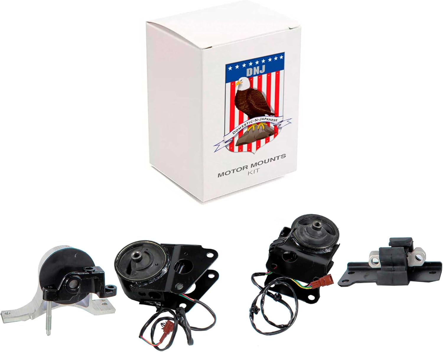 DNJ MMK1064 Motor Mount Kit for 2004-2006 Nissan Maxima 3.5L Auto Trans W. Sensor