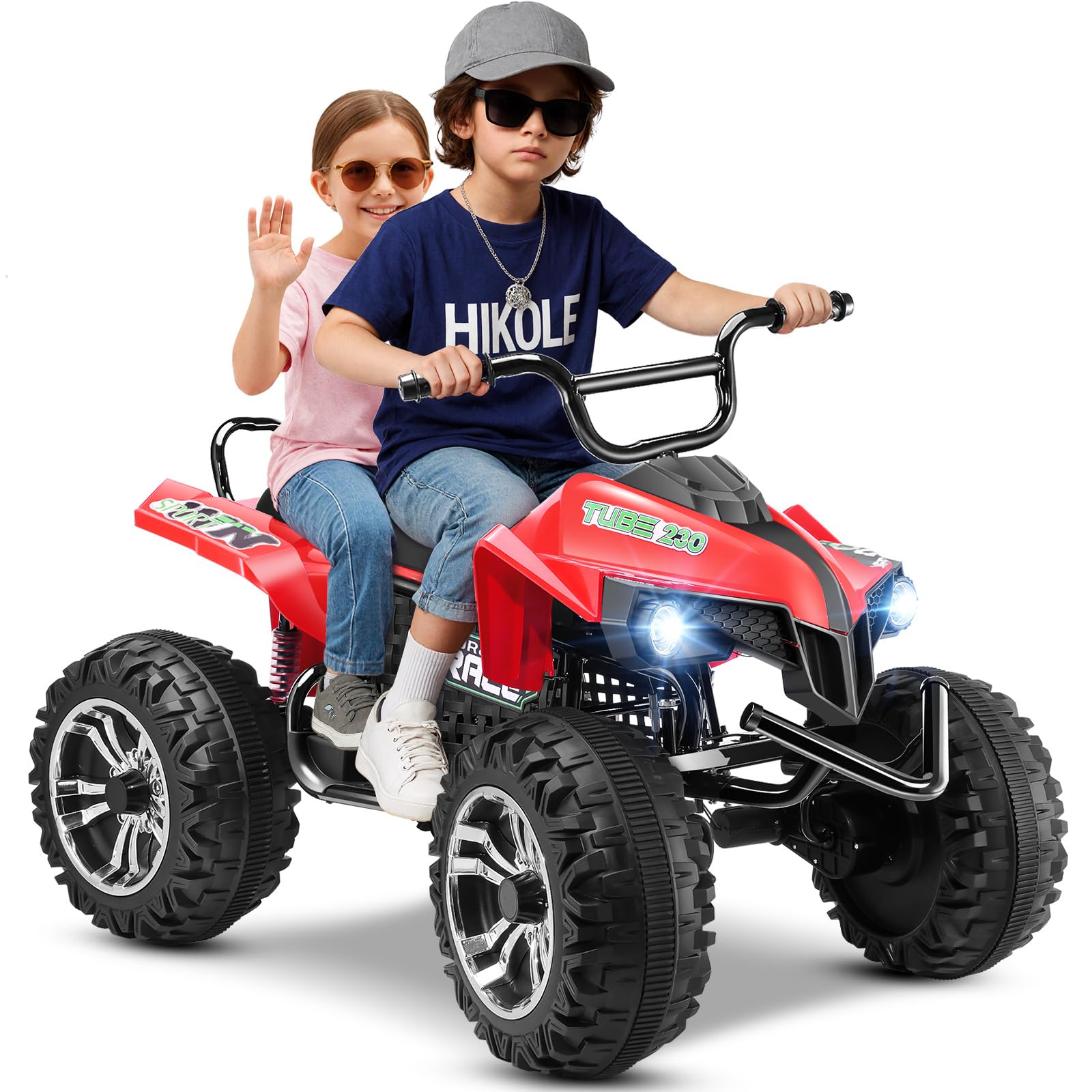 Amazon.com: Hikole 24V 4 Wheeler ATV for Kids Aged 6 to 14 for
