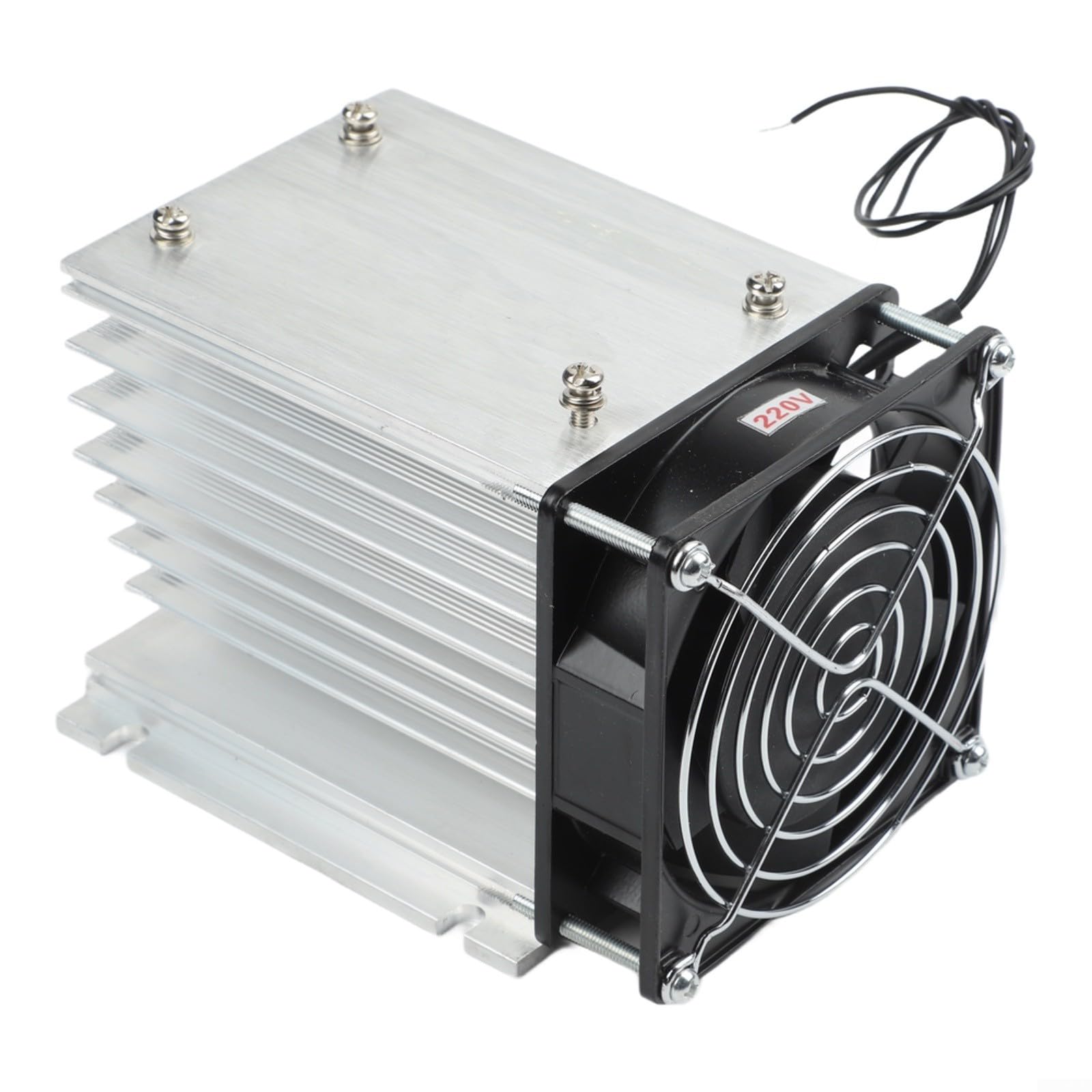 Dissipatore di calore in alluminio con ventola YS-S1 per relè (B)