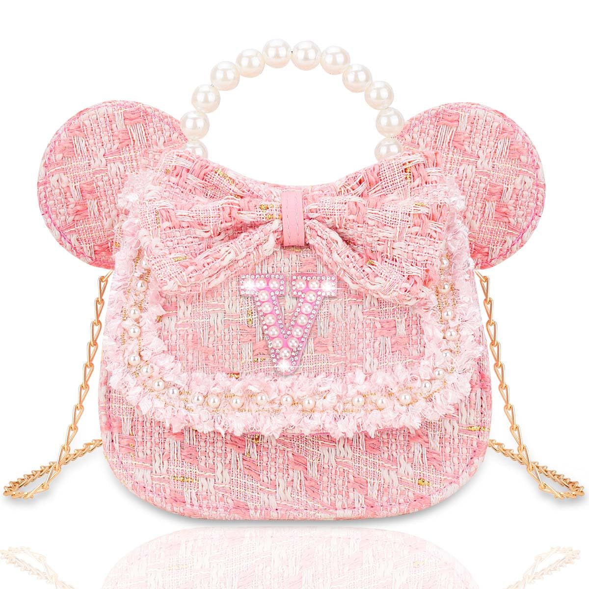 Kejea Purse Gifts for Little Girls - Kids Heart Purse Cute Crossbody Bag Teens Girls Birthday Gift