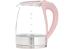 Pink Electric Kettle: COOK WITH COLOR