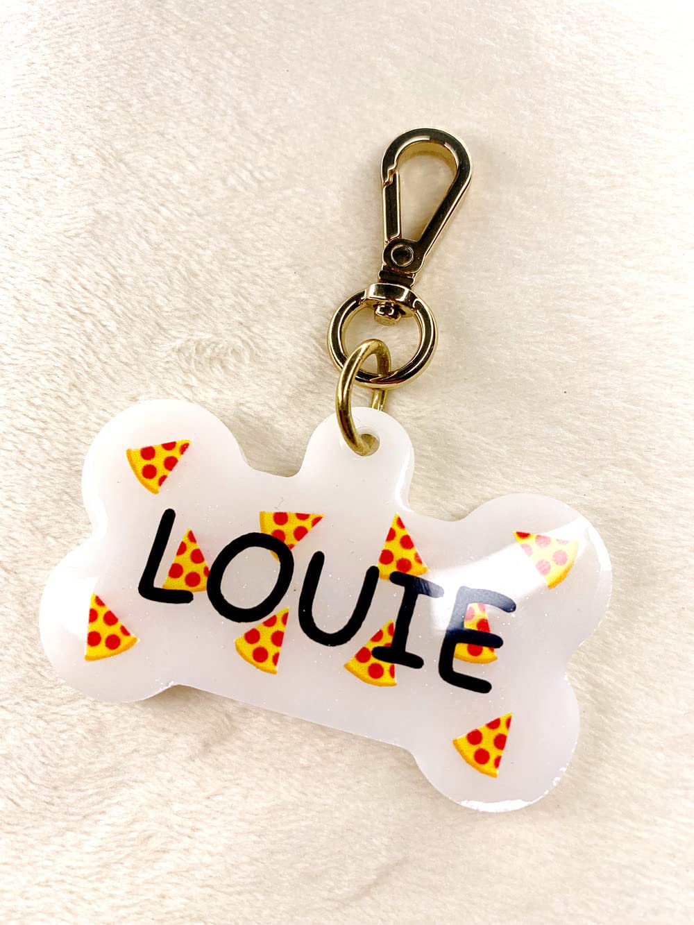 Personalized Dog Name tag / Pizza Dog Name tag / pet ID / Resin tag (B09LDCF2B3) Amazon Price History, Amazon Price Tracker