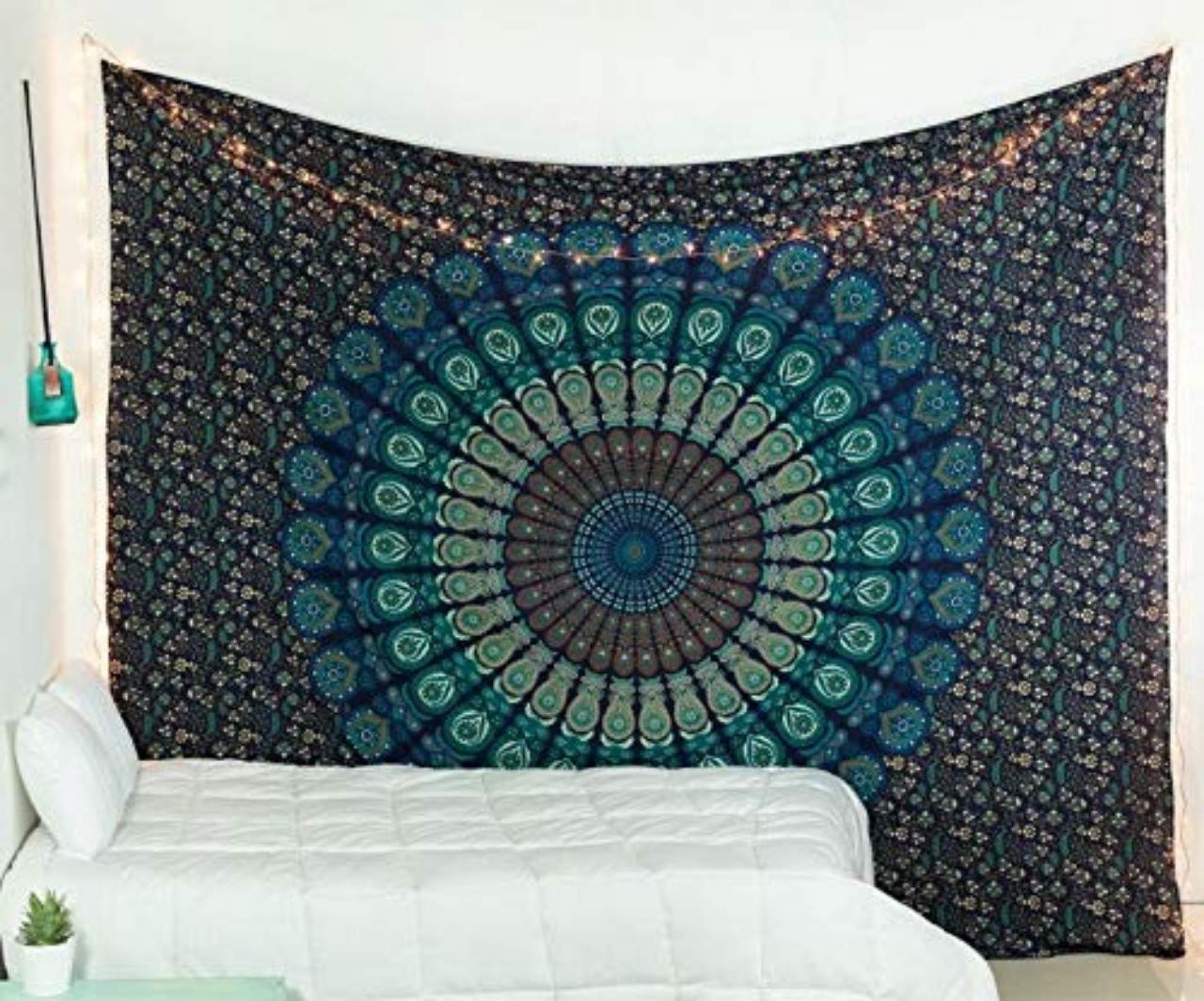 Colorful Mandala Tapestry - Wall Hanging & Bed Sheet -6 Colorful Mandala Tapestry - Wall Hanging & Bed Sheet -6