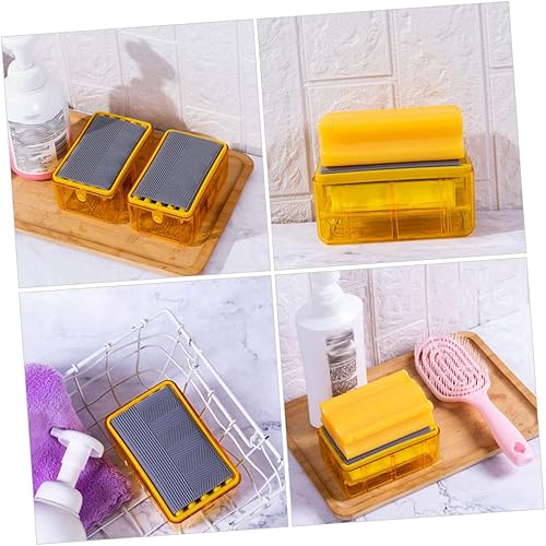 Miniatura 2 de Alipis 5pcs Soap Foaming Box Travel Soap Container Foaming Soap Dish Tool Soap Case for Travelling Soap Tray Soap Foaming Holder Soap Dispenser Soap