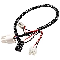 Vista 1 de Adaptador de corriente de 12 voltios compatible con Jeep Wrangler JL JLU Unlimited 2018-2020 2021 2022 2023 2024 y Gladiator JT y con Jeep Wrangler