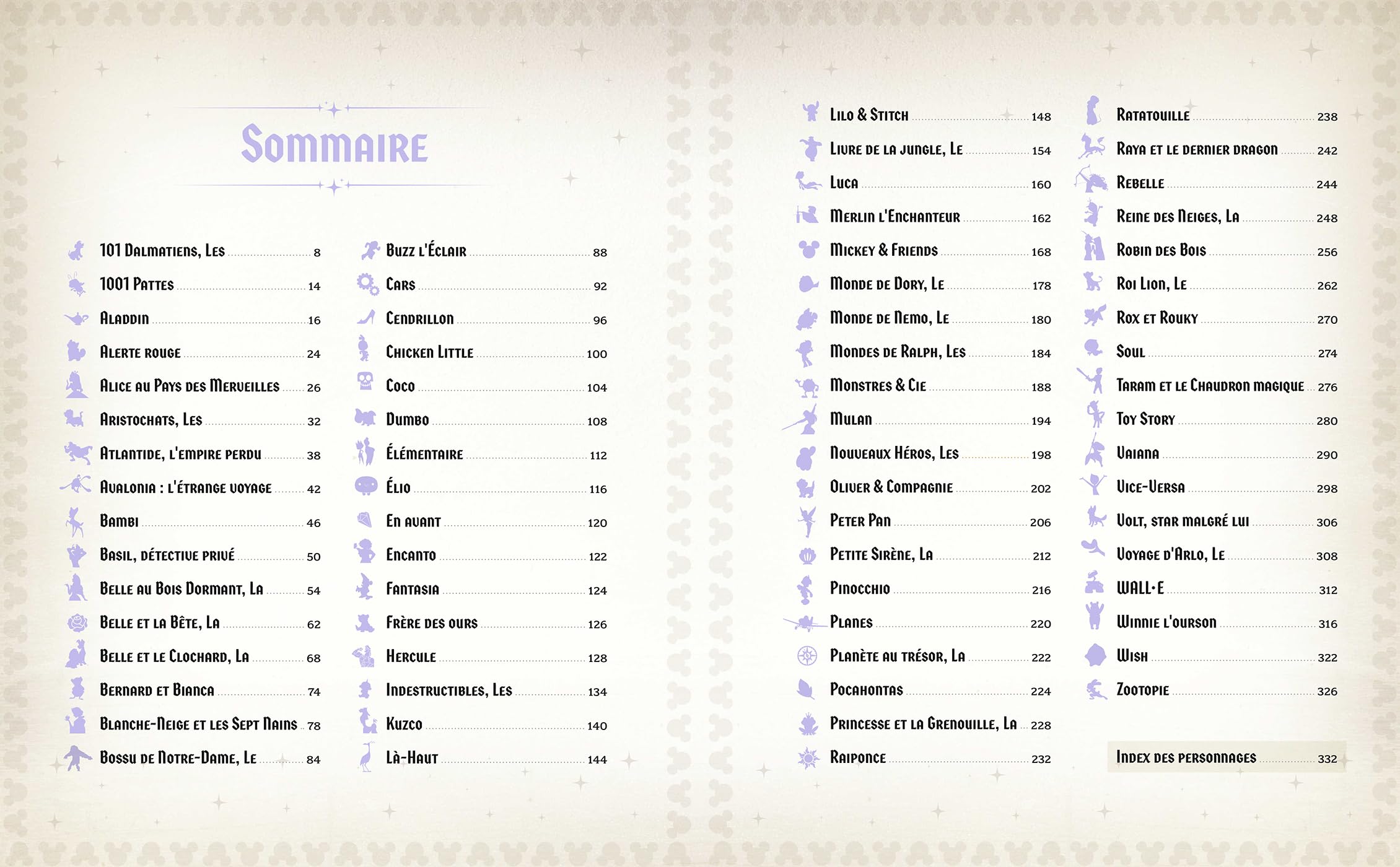 Encyclopédie des personnages Disney - édition augmentée