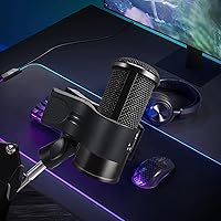 Vista 7 de 1 clip de micrófono grande, soporte de micrófono ajustable para soporte, clip de micrófono para la mayoría de micrófonos de condensador e