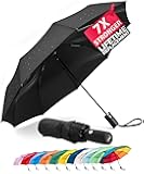 Windproof Travel Umbrella, Automatic Umbrellas for Rain, Compact