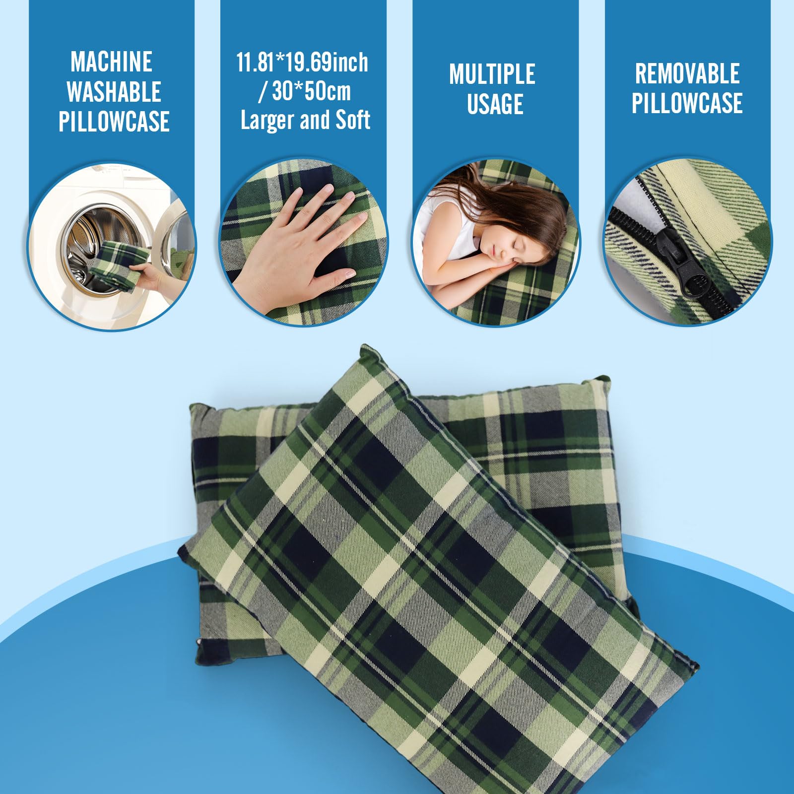 Saco de Dormir Franela Inviernos para Adultos 3-4 Estaciones Sacos de Dormir de Camping con Bolsa de Transporte para Camping Viaje Aire Libre 230 x 90CM