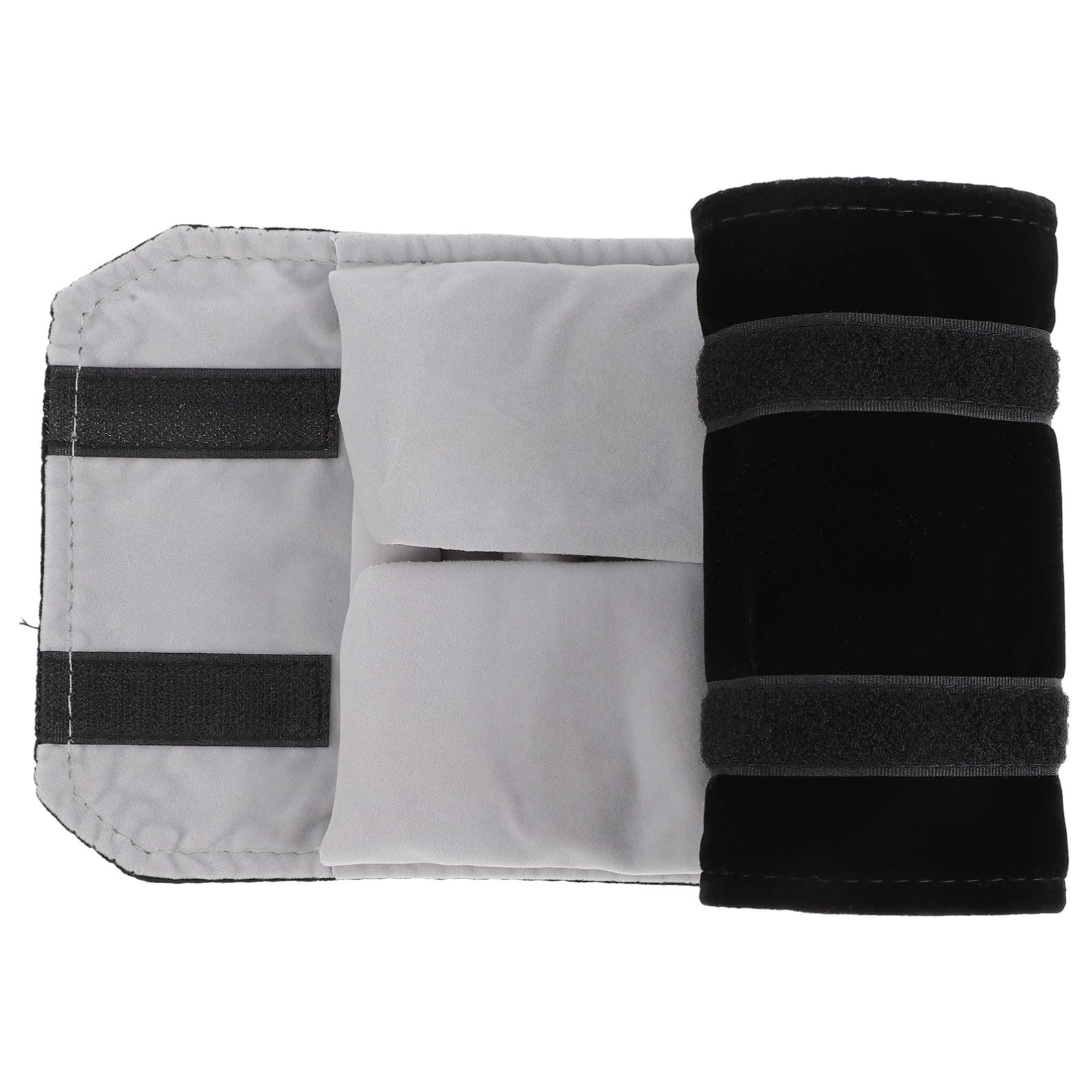 Bolsa Enrollable Material de Velour para Guardar Joyas y Anillos de Viaje Portátil y Duradero, Diseño Práctico y Conveniente para Uso en Casa o Viajes