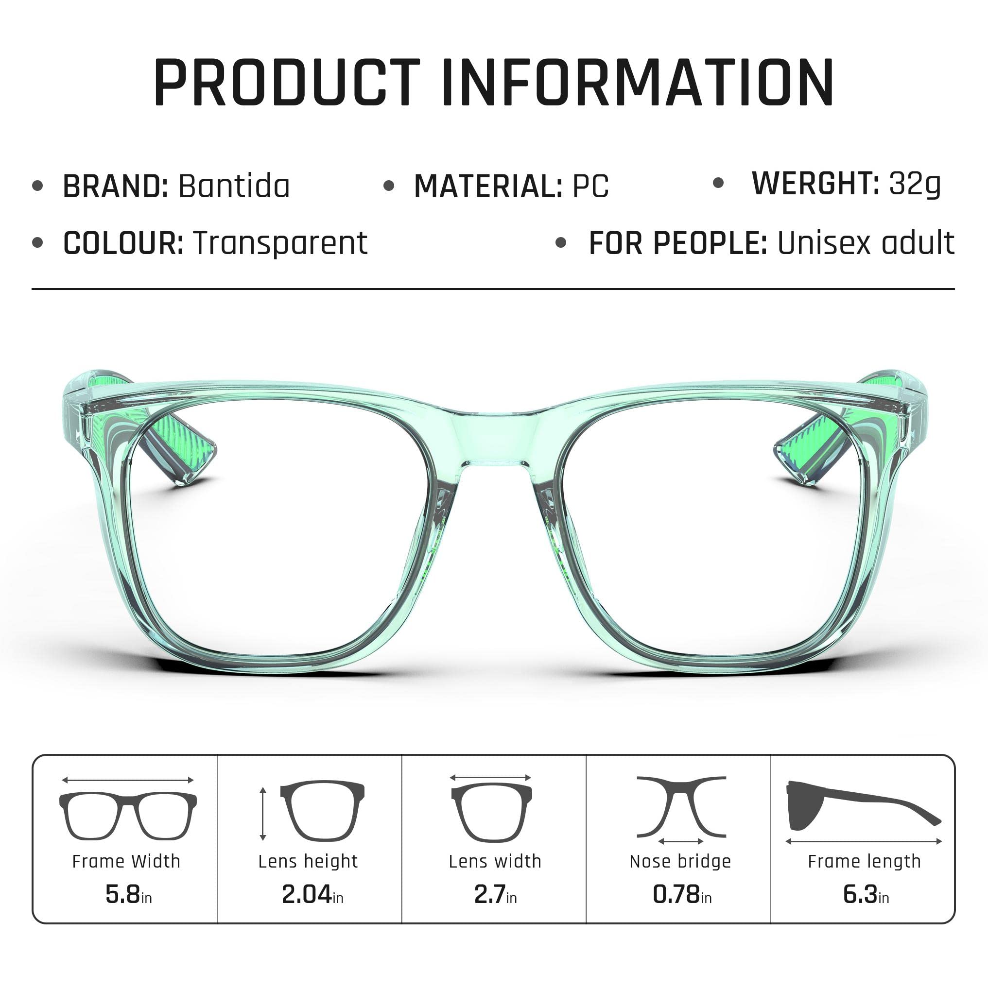 Schutzbrille, Anti-Beschlag, Augenschutz, Blaulichtblockierende Brille für Damen und Herren