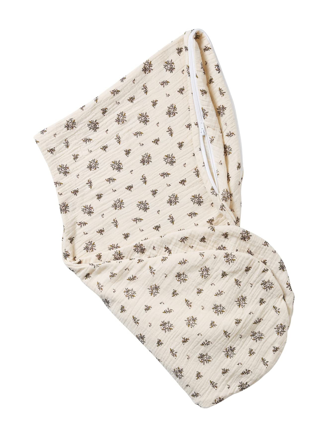 VERTBAUDET Housse pour coussin d'allaitement imprimé fleuri TU