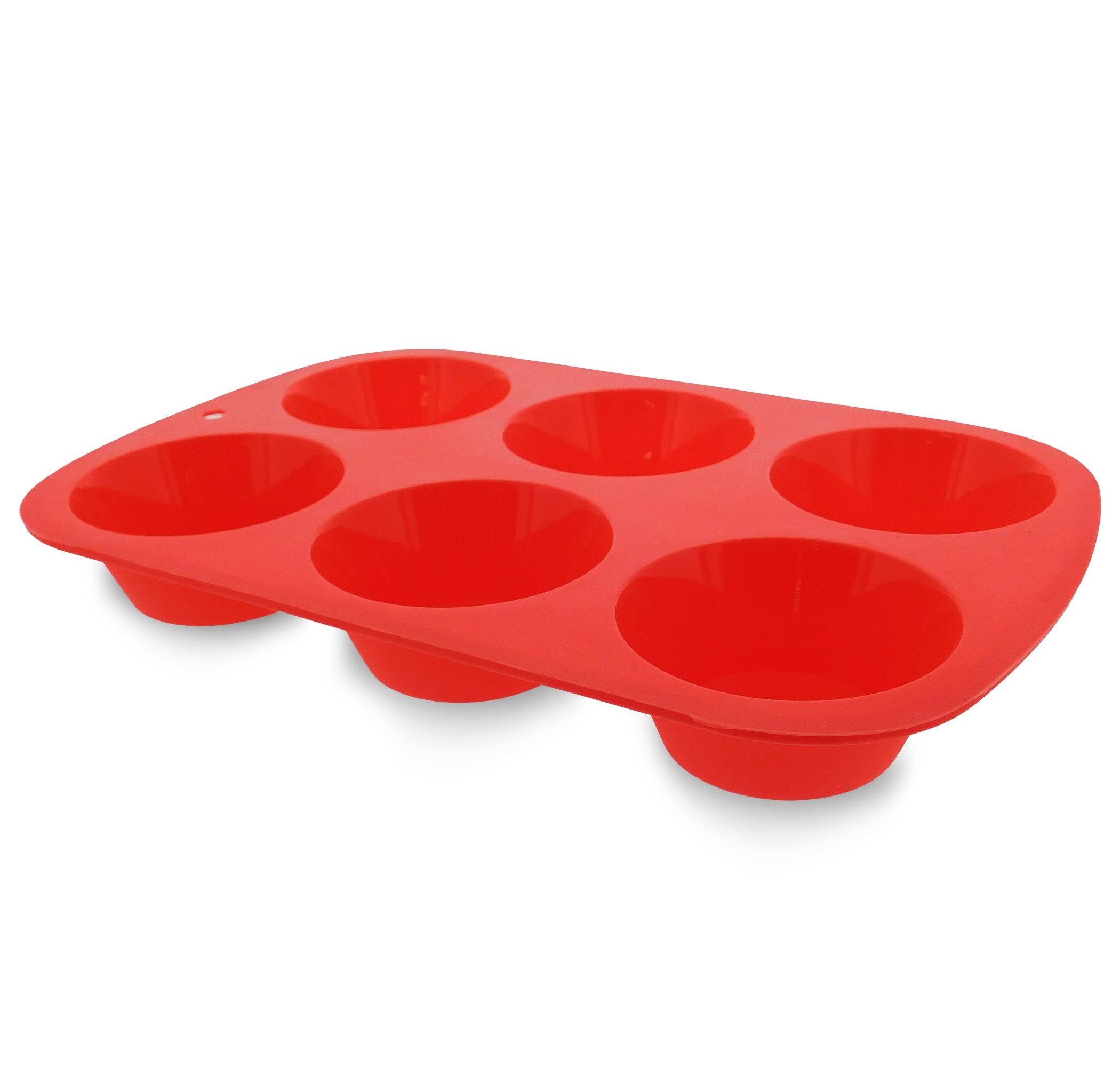 Elbee Silcone 6 Cup Muffin Pan
