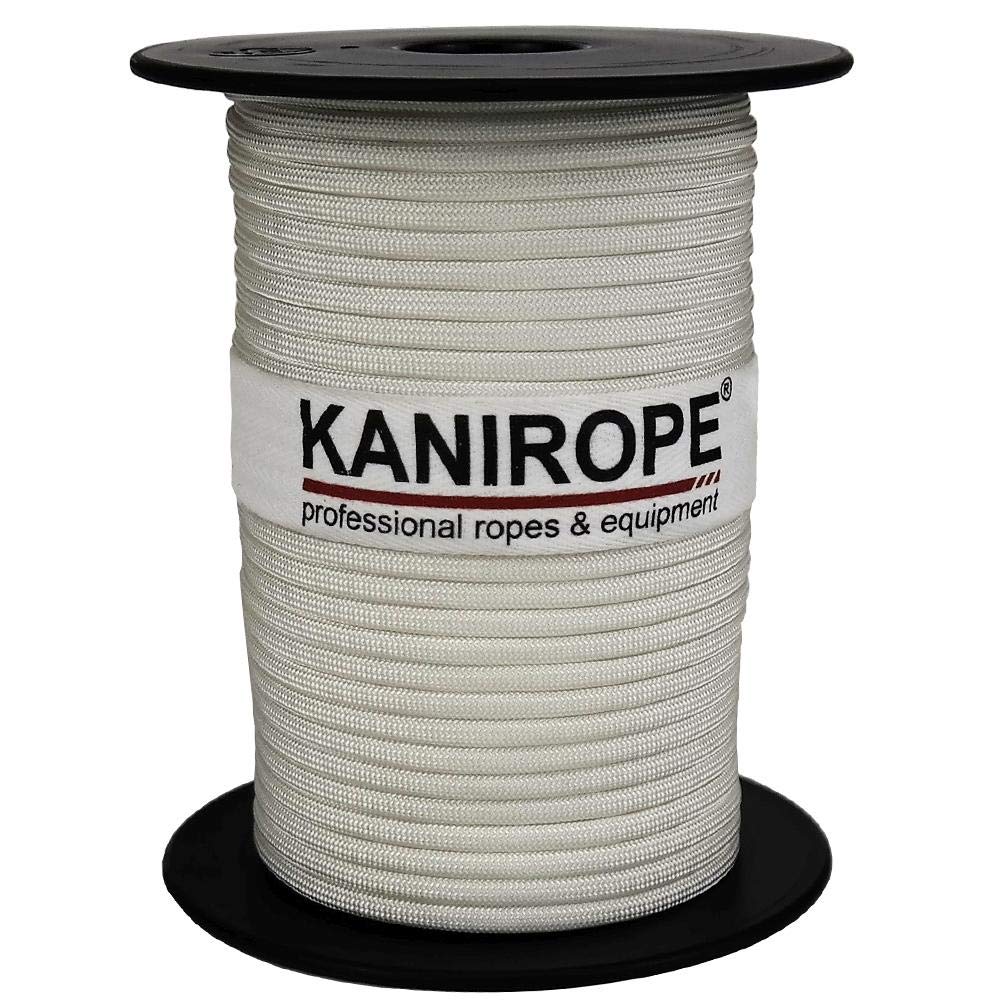 Kanirope® Paracord XPRO ø3,8mm 500m Weiß 32-Fach geflochten