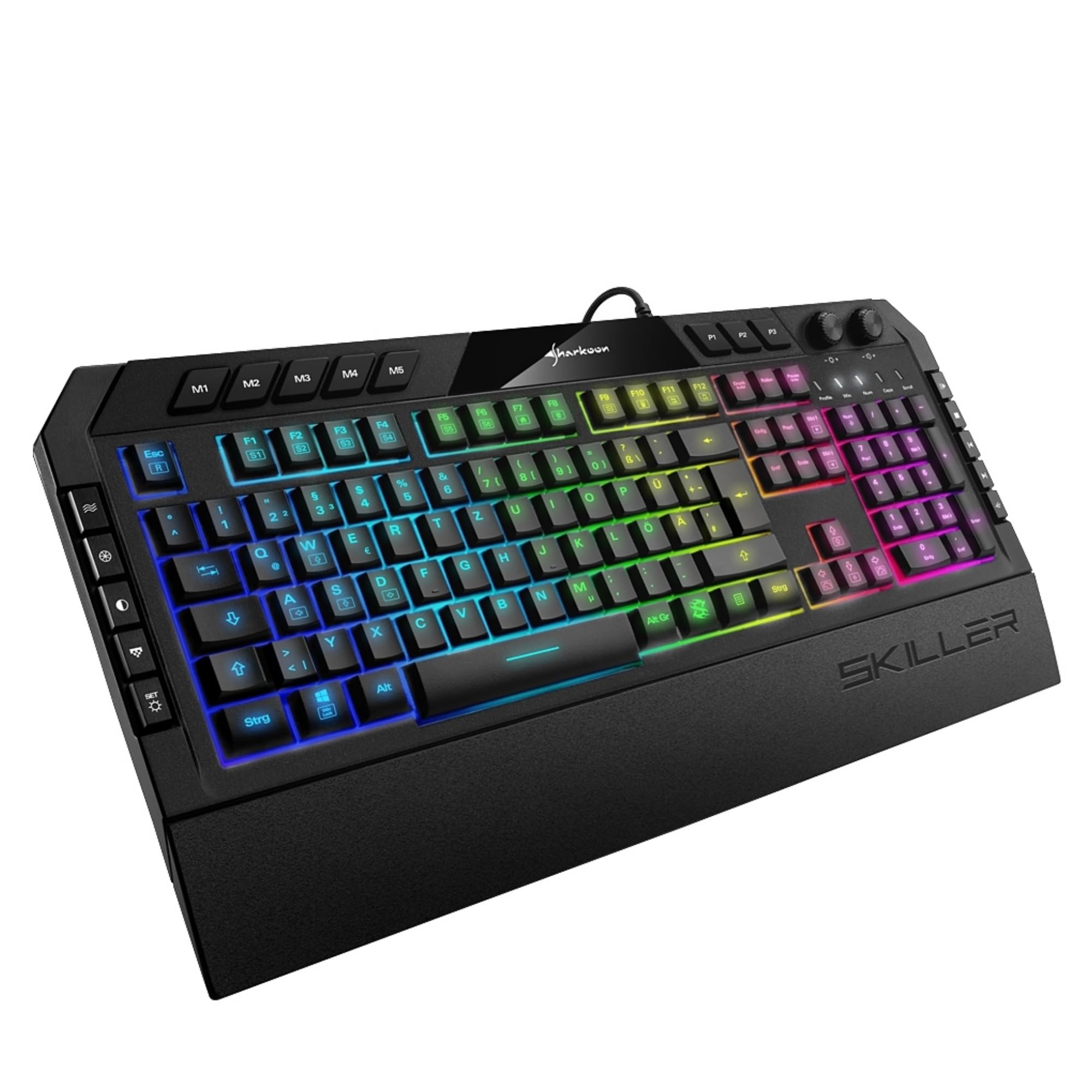Sharkoon , USB, Skiller SGK5 Gaming Tastatur DE Layout
