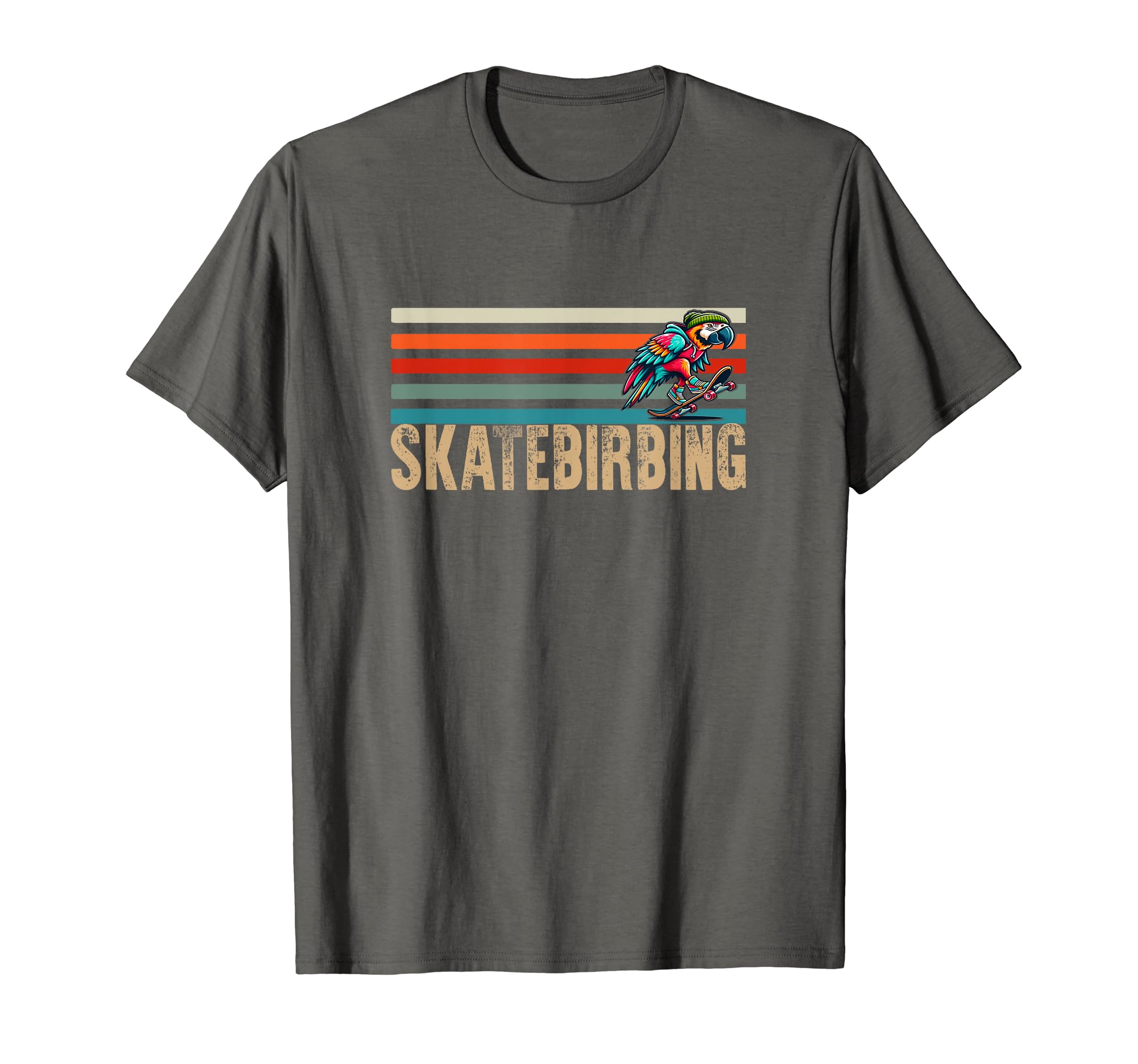 Skatebirding Skateboarding Birds Lover Skater Street skate S T-Shirt