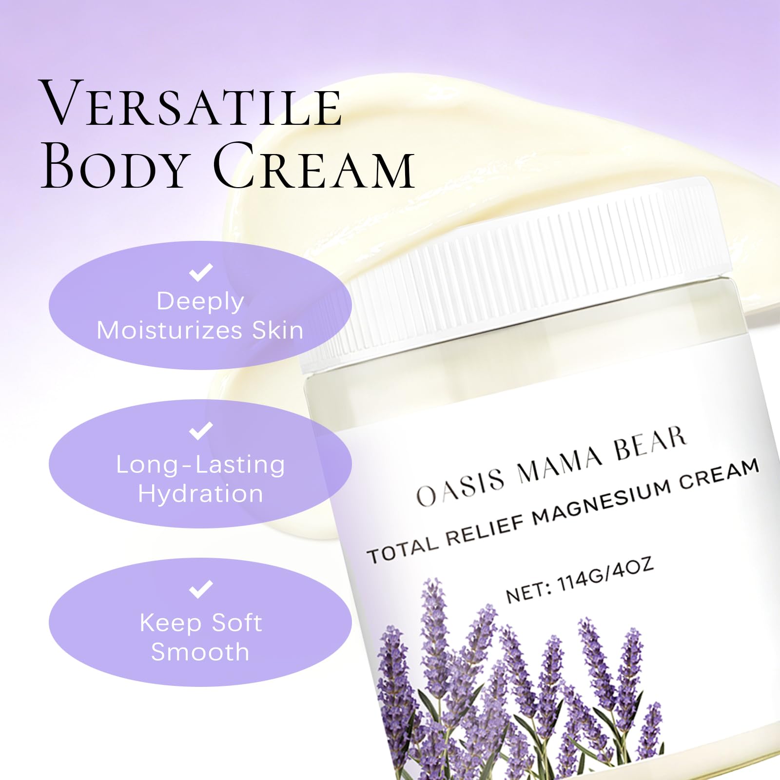 Neuropathy Cream with Botanical Ingredients for Soothing Hydration