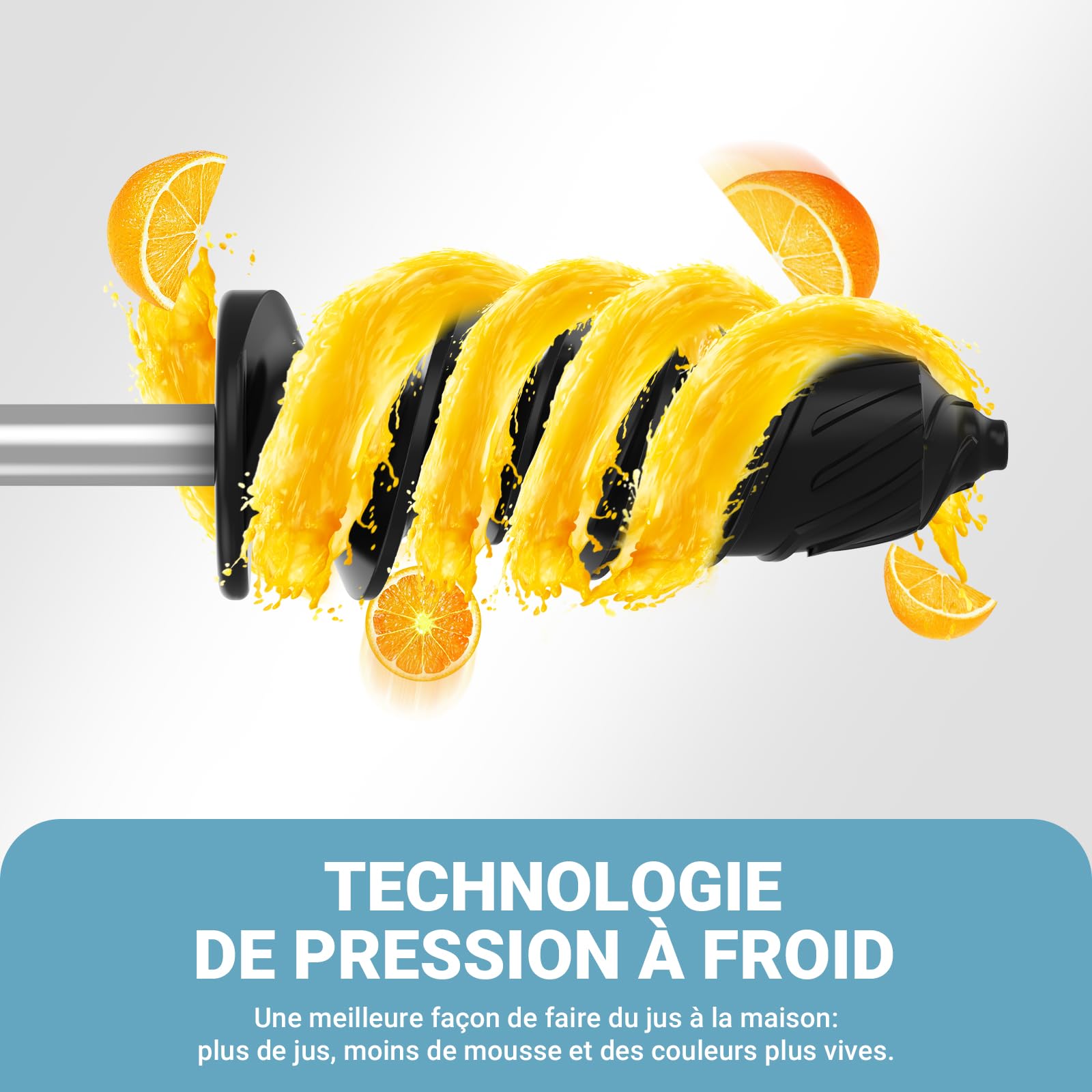 AAOBOSI Accessories pour Extracteur de jus-KitchenAid accessoire pour extracteur de jus de fruits et légumes-KitchenAid Stand Mixer extracteur jus Accessories (Unit not included, Accessories only)