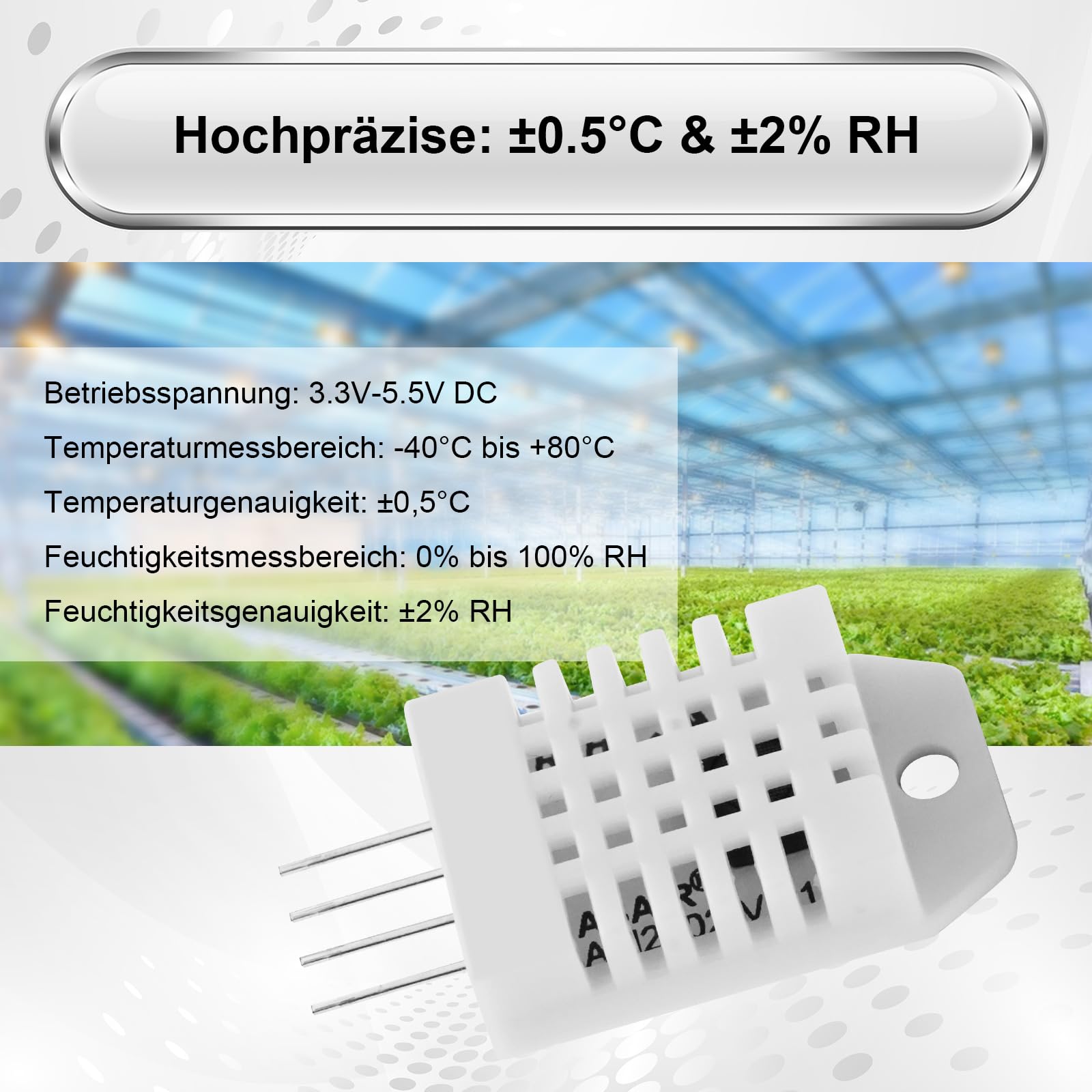 BME280-3.3V Sensor für Temperatur Luftdruck Luftfeuchte ✓ 3,3V I2C SPI Modul BME280-3.3V Sensor für Temperatur Luftdruck Luftfeuchte ✓ 3,3V I2C SPI Modul