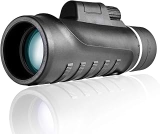 12x42 Portable Binoculars Telescope - High Power Monocular with Smartphone Adapter and Tripod for Adult Bird Watching