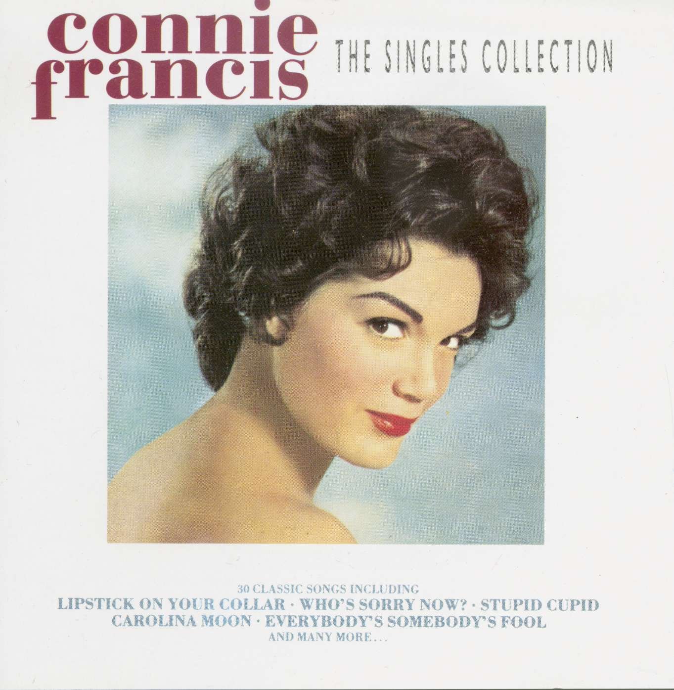 Connie Francis - The Singles Collection CD Album - Used