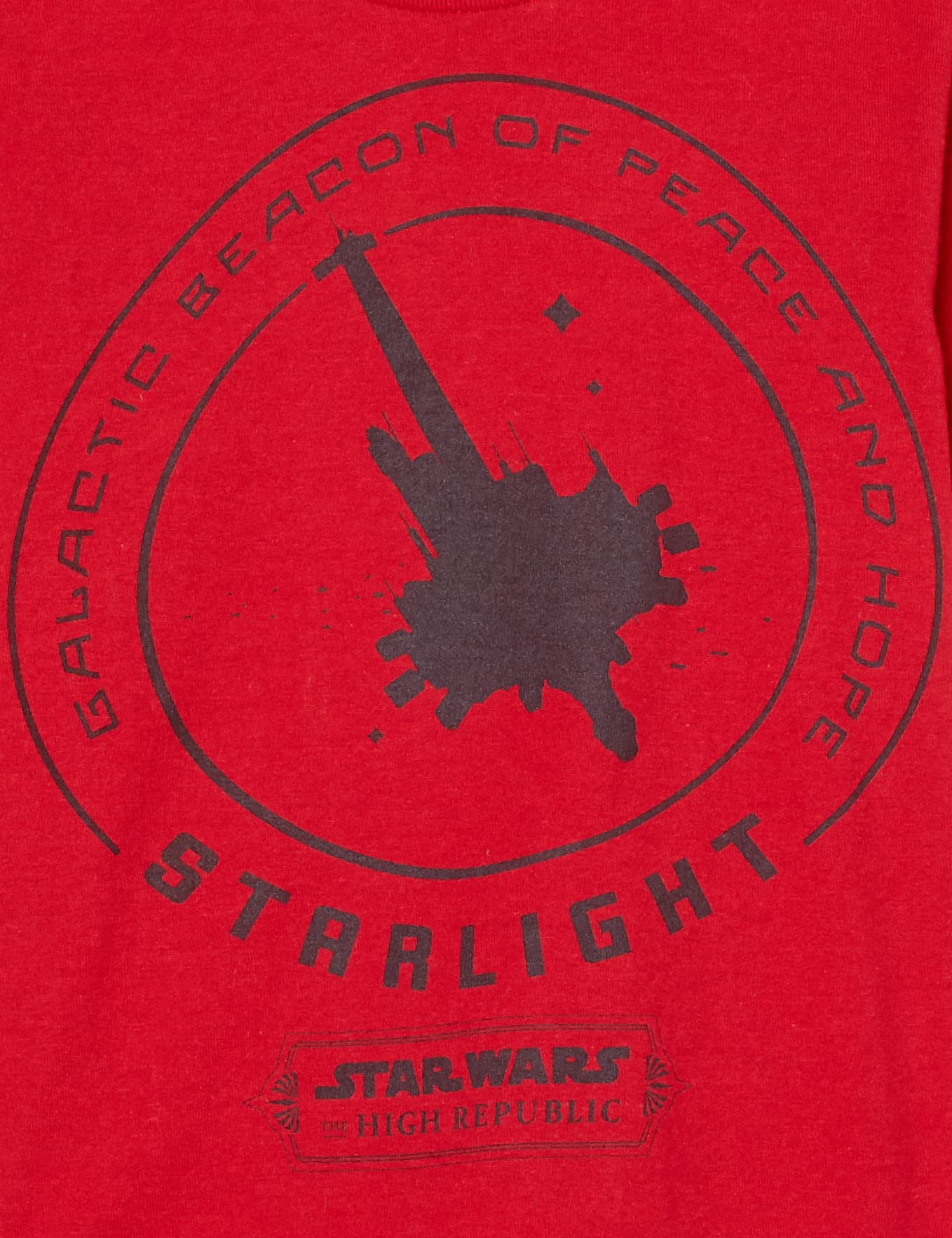 STAR WARS Camiseta de manga corta para niños de High Republic Galactic Beacon of Peace